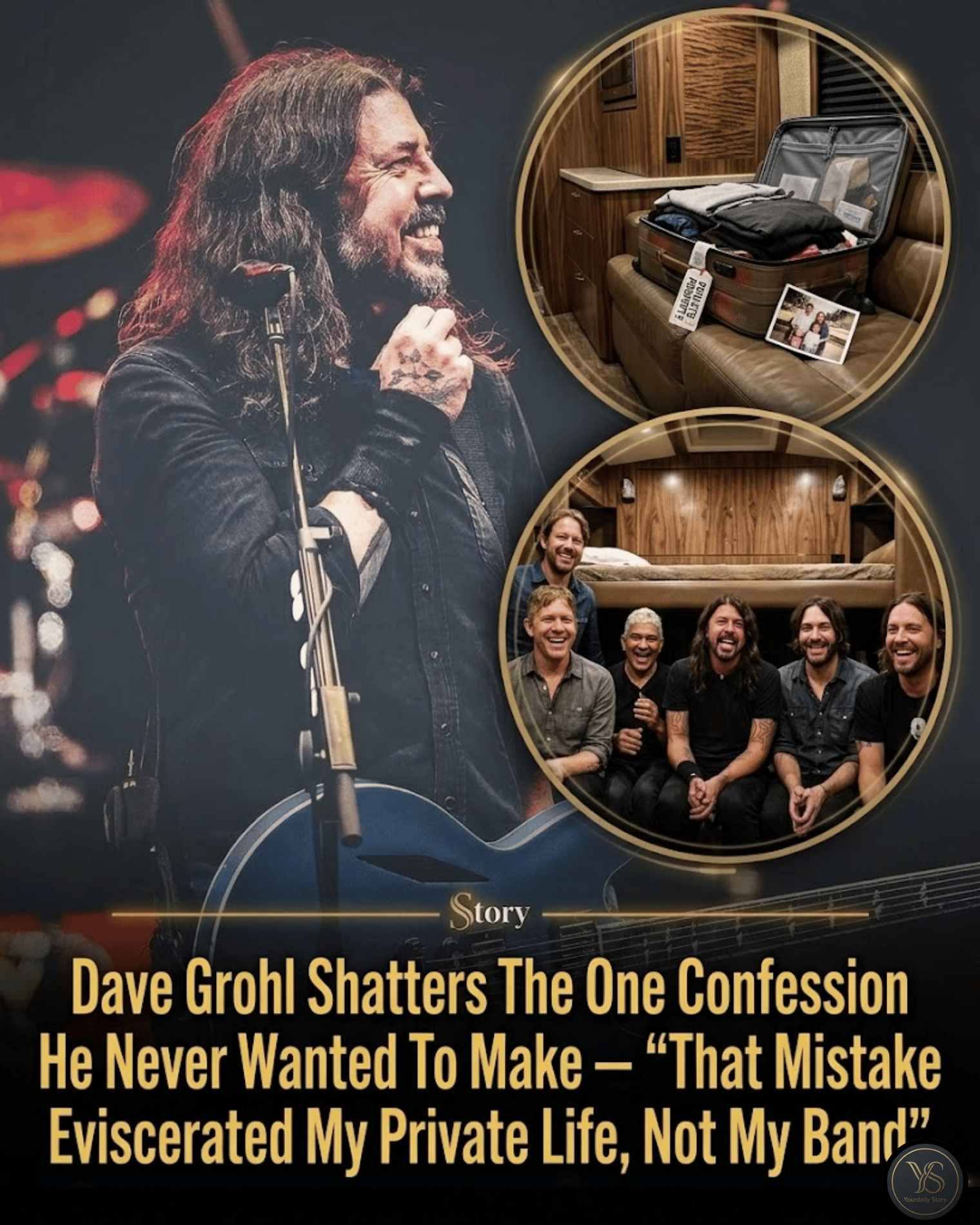Dave Grohl Shatters The One Confession He Never Wanted To Make — “That Mistake Eviscerated My Private Life, Not My Band”