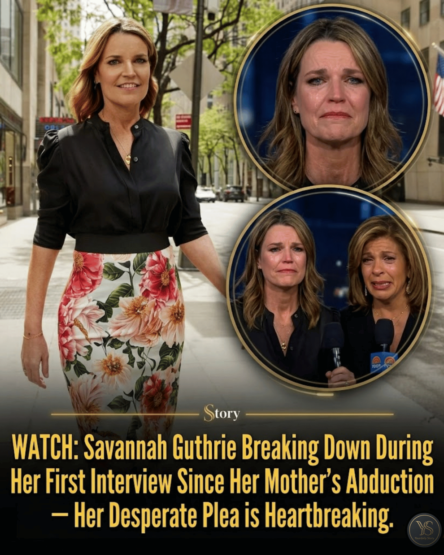 WATCH: Savannah Guthrie Breaking Down During Her First Interview Since Her Mother’s Abduction — Her Desperate Plea is Heartbreaking.