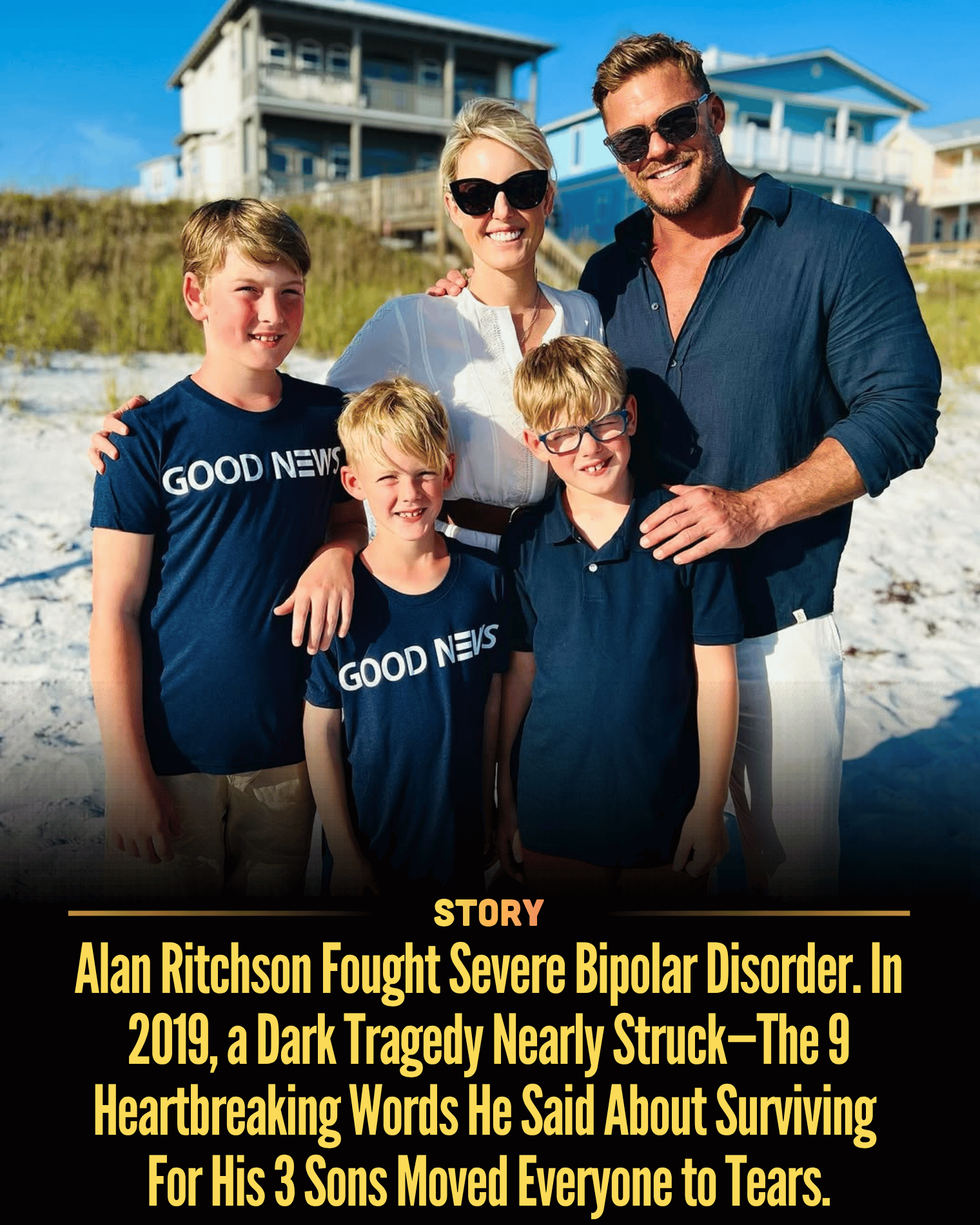 Alan Ritchson Fought Severe Bipolar Disorder. In 2019, a Dark Tragedy Nearly Struck—The 9 Heartbreaking Words He Said About Surviving For His 3 Sons Moved Everyone to Tears.