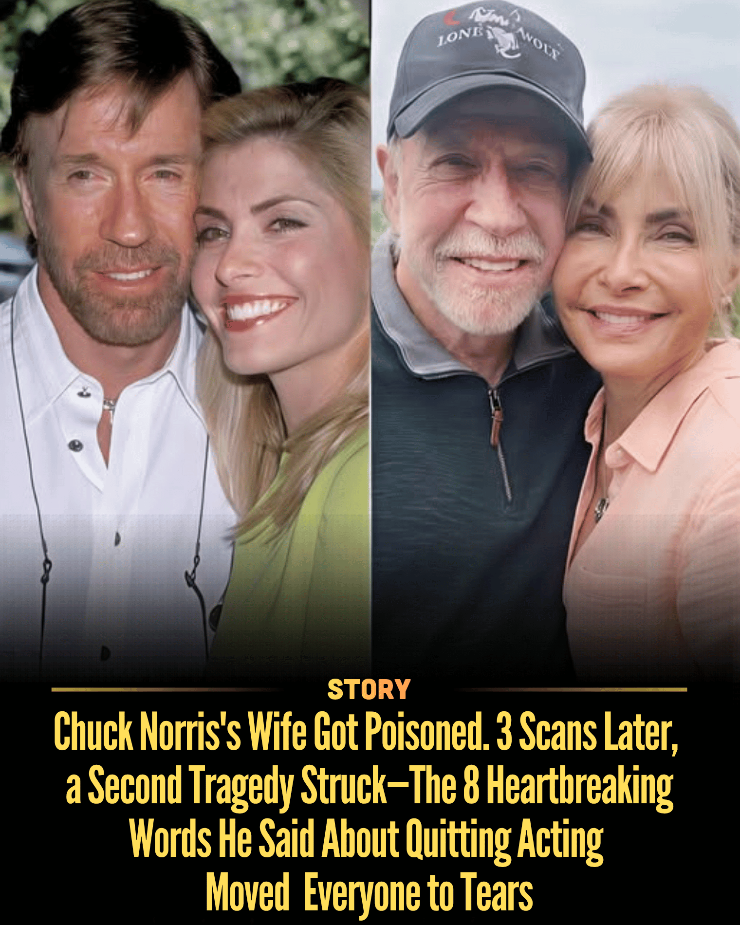 Chuck Norris’s Wife Got Poisoned. 3 Scans Later, a Second Tragedy Struck—The 8 Heartbreaking Words He Said About Quitting Acting Moved Everyone to Tears