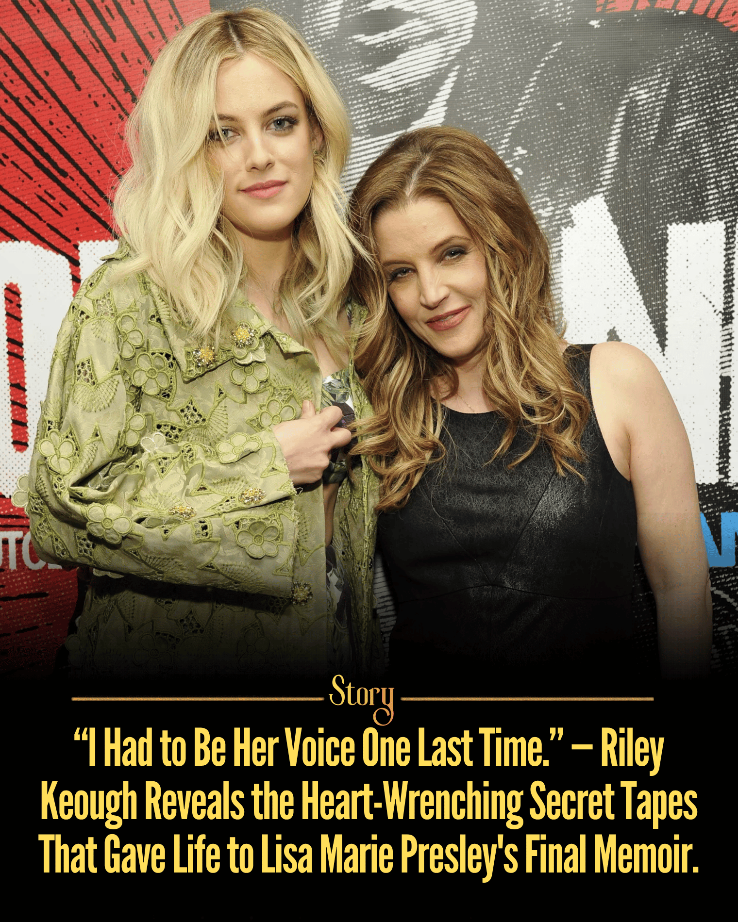 “I Had to Be Her Voice One Last Time.” — Riley Keough Reveals the Heart-Wrenching Secret Tapes That Gave Life to Lisa Marie Presley’s Final Memoir.