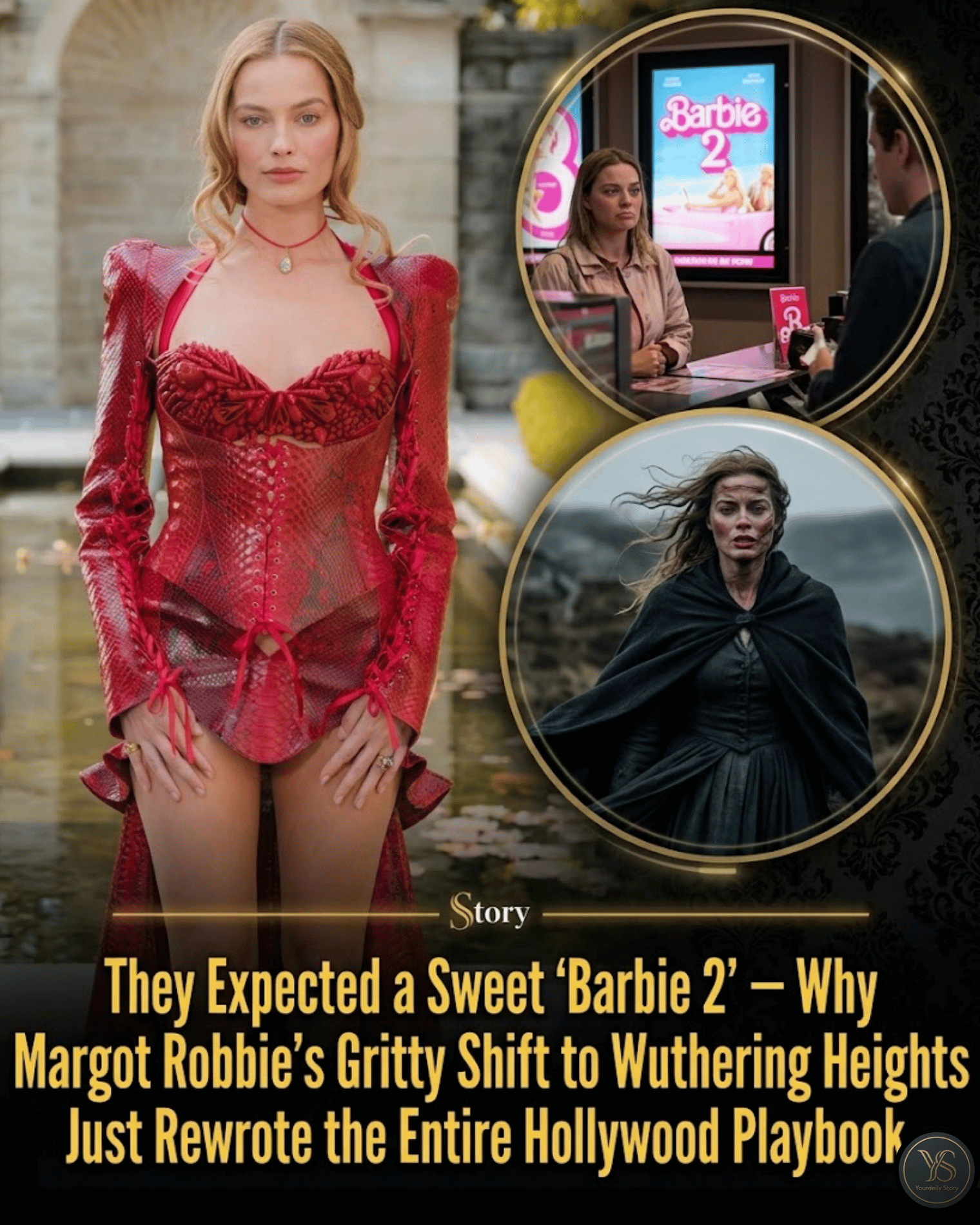 They Expected a Sweet “Barbie 2” — Why Margot Robbie’s Gritty Shift to Wuthering Heights Just Rewrote the Entire Hollywood Playbook.