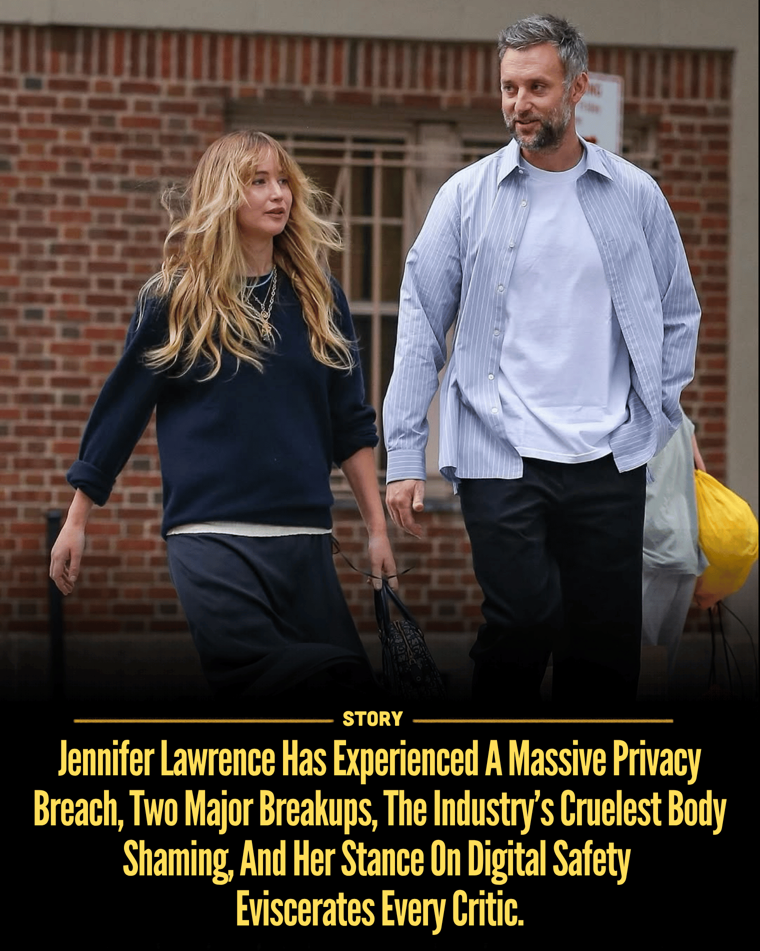 Jennifer Lawrence Has Experienced A Massive Privacy Breach, Two Major Breakups, The Industry’s Cruelest Body Shaming, And Her Stance On Digital Safety Eviscerates Every Critic.