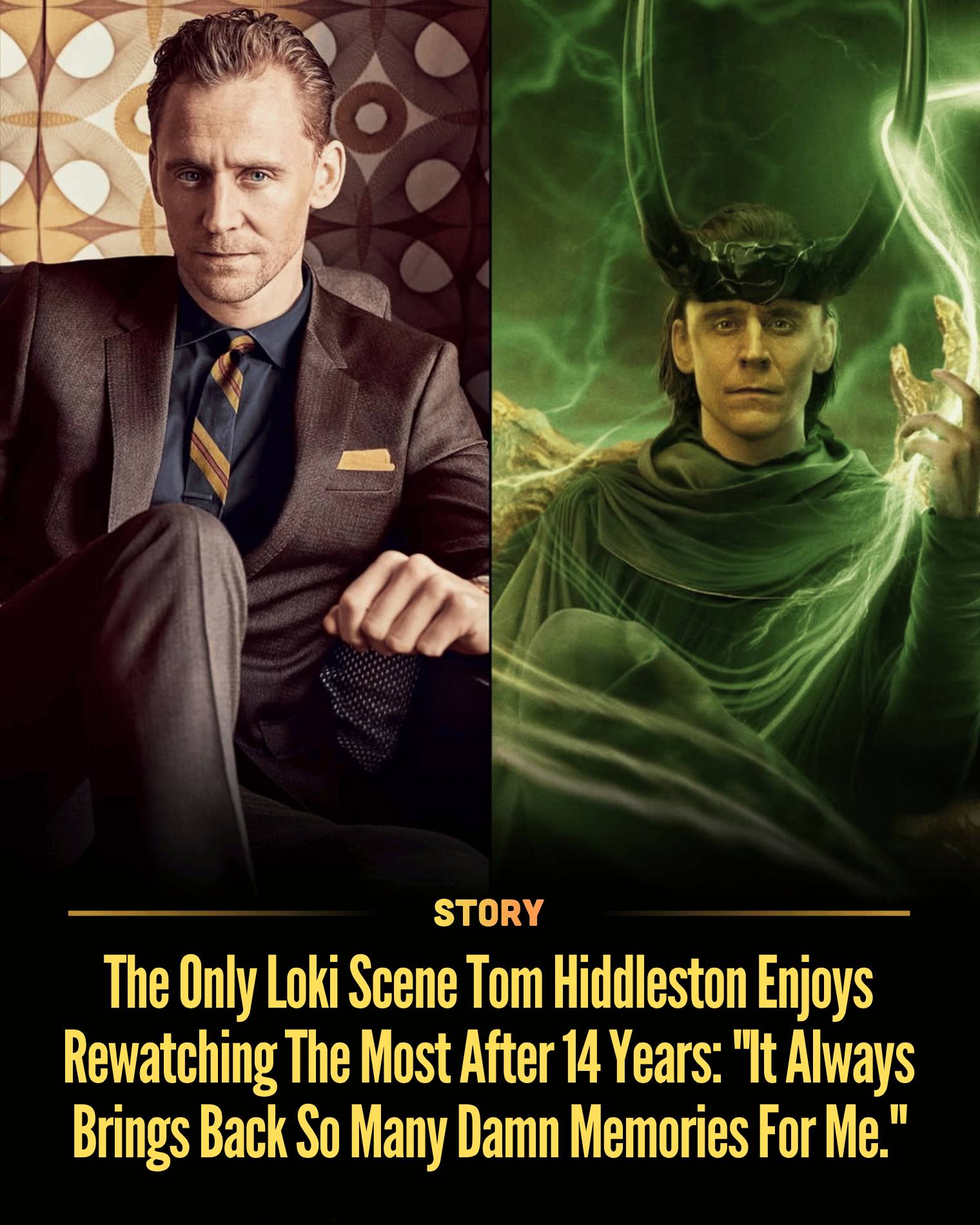 The Only Loki Scene Tom Hiddleston Enjoys Rewatching The Most After 14 Years: “It Always Brings Back So Many Damn Memories For Me.”