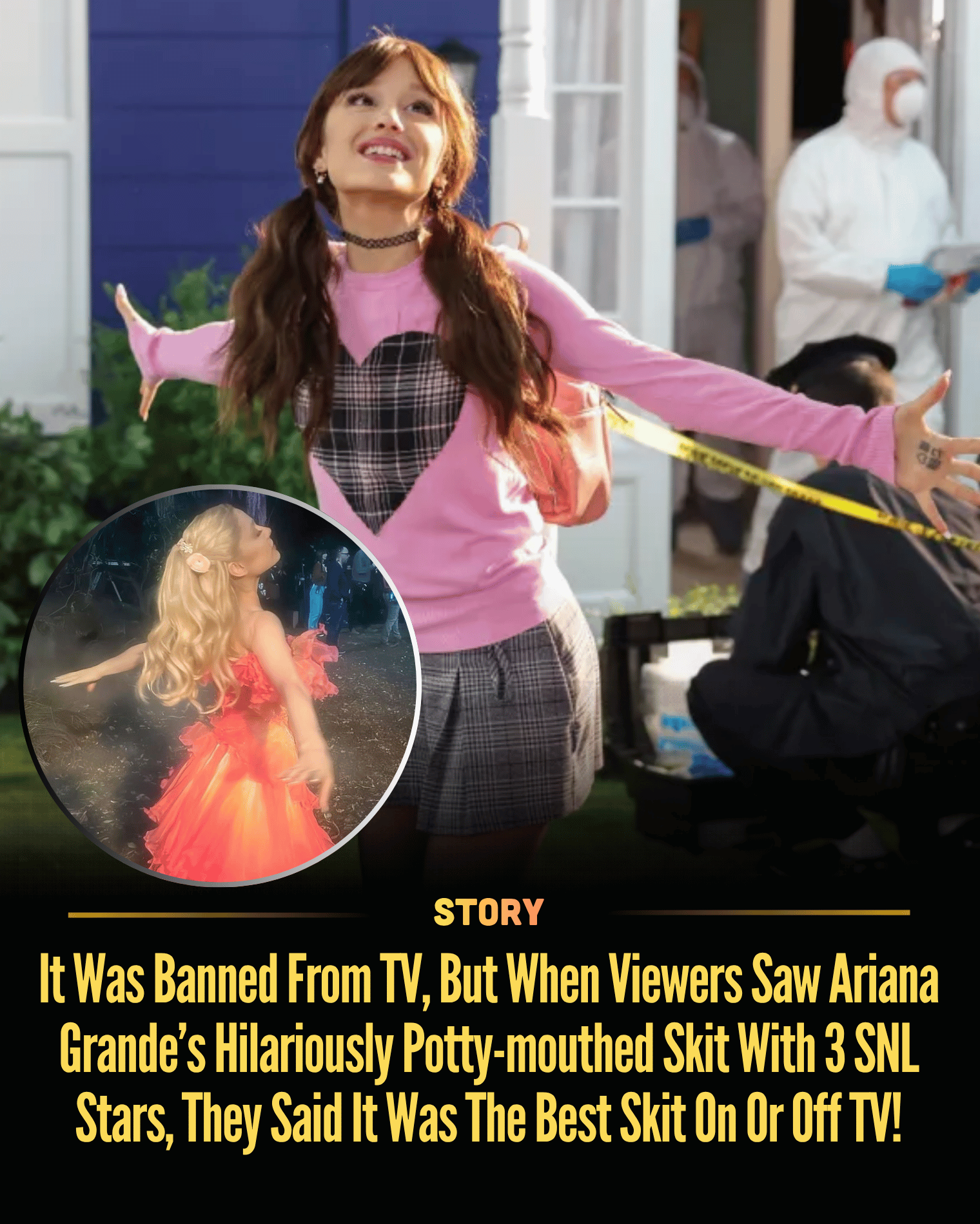 It Was Banned From TV, But When Viewers Saw Ariana Grande’s Hilariously Potty-mouthed Skit With 3 SNL Stars, They Said It Was The Best Skit On Or Off TV!