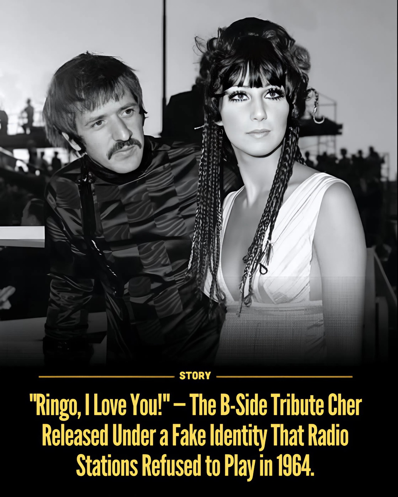 “Ringo, I Love You!” — The B-Side Tribute Cher Released Under a Fake Identity That Radio Stations Refused to Play in 1964.