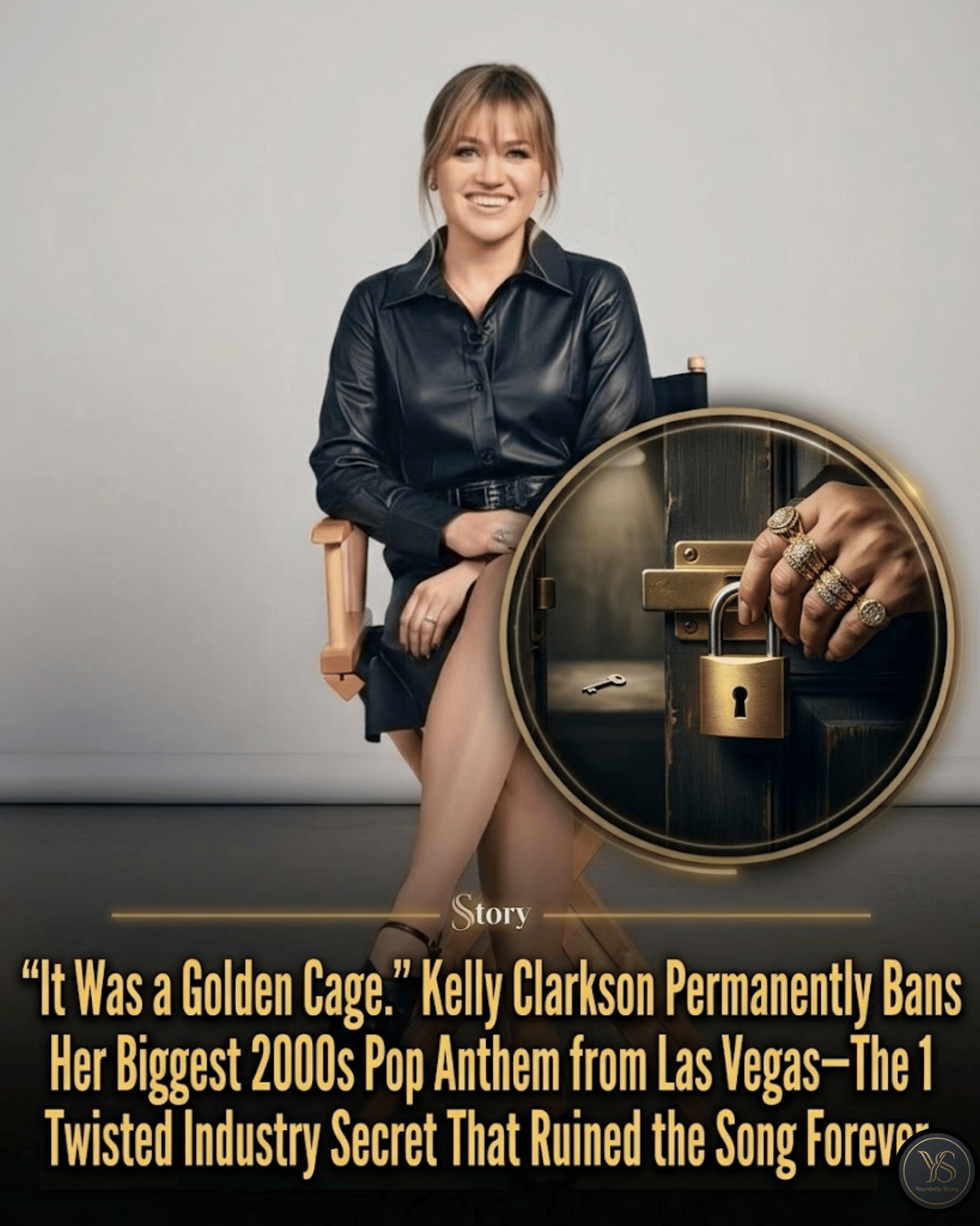 “It Was a Golden Cage.” Kelly Clarkson Permanently Bans Her Biggest 2000s Pop Anthem from Las Vegas—The 1 Twisted Industry Secret That Ruined the Song Forever.