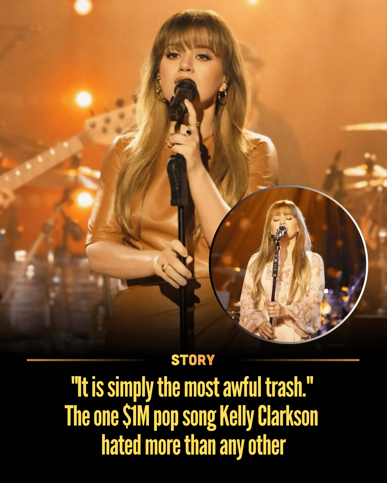 “It is simply the most awful trash.” The one $1M pop song Kelly Clarkson hated more than any other