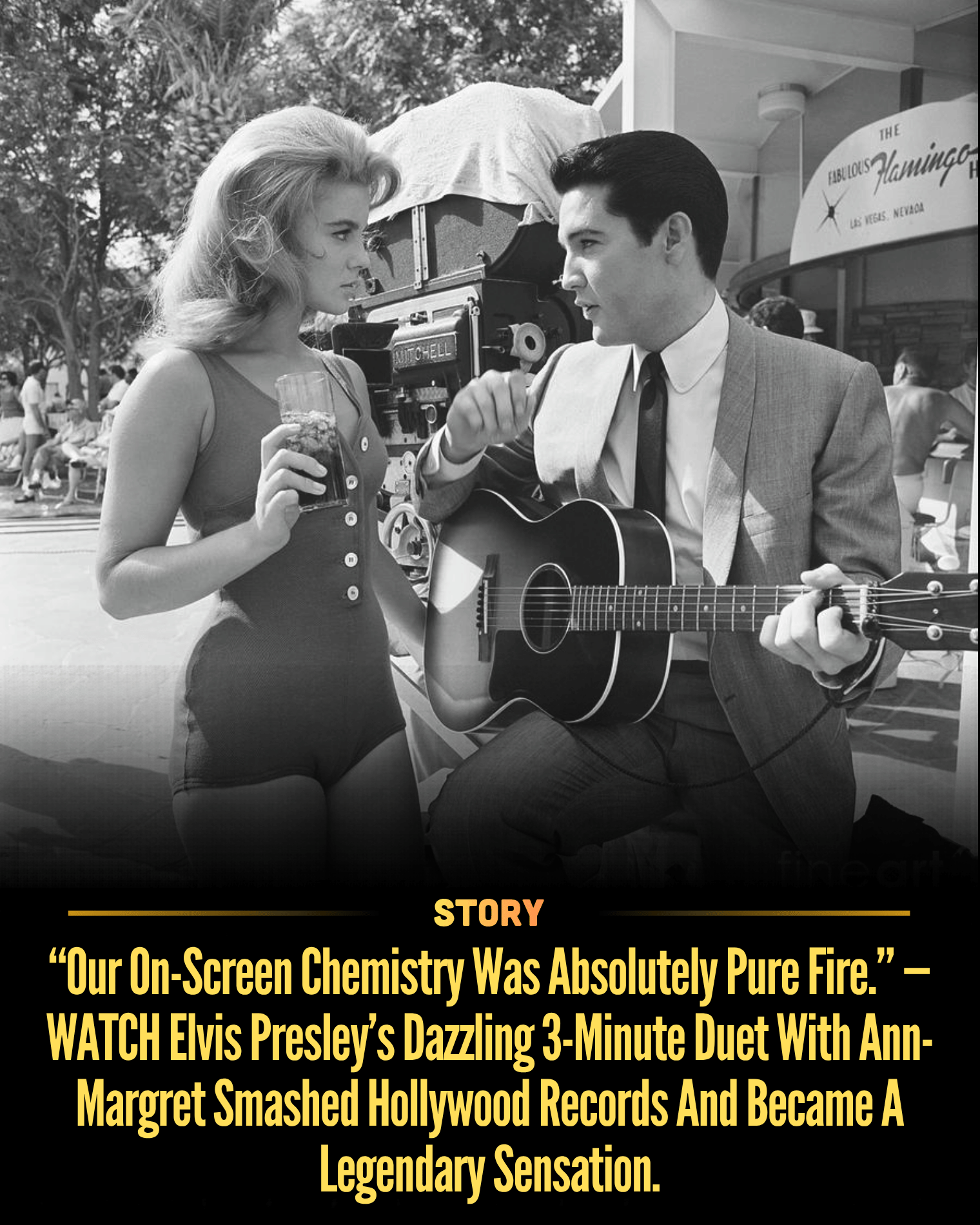 “Our On-Screen Chemistry Was Absolutely Pure Fire.” — WATCH Elvis Presley’s Dazzling 3-Minute Duet With Ann-Margret Smashed Hollywood Records And Became A Legendary Sensation.