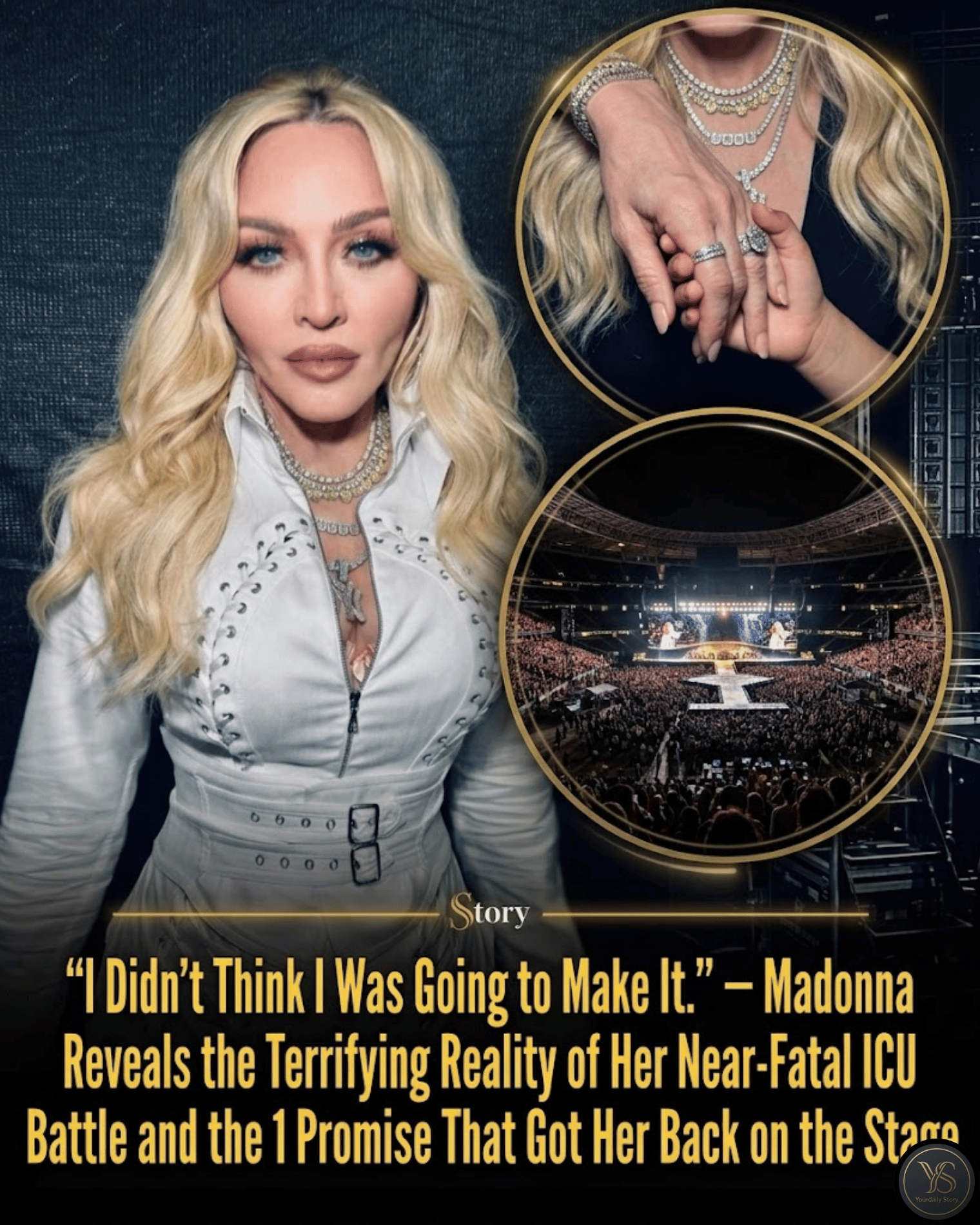 “I Didn’t Think I Was Going to Make It.” — Madonna Reveals the Terrifying Reality of Her Near-Fatal ICU Battle and the 1 Promise That Got Her Back on the Stage.