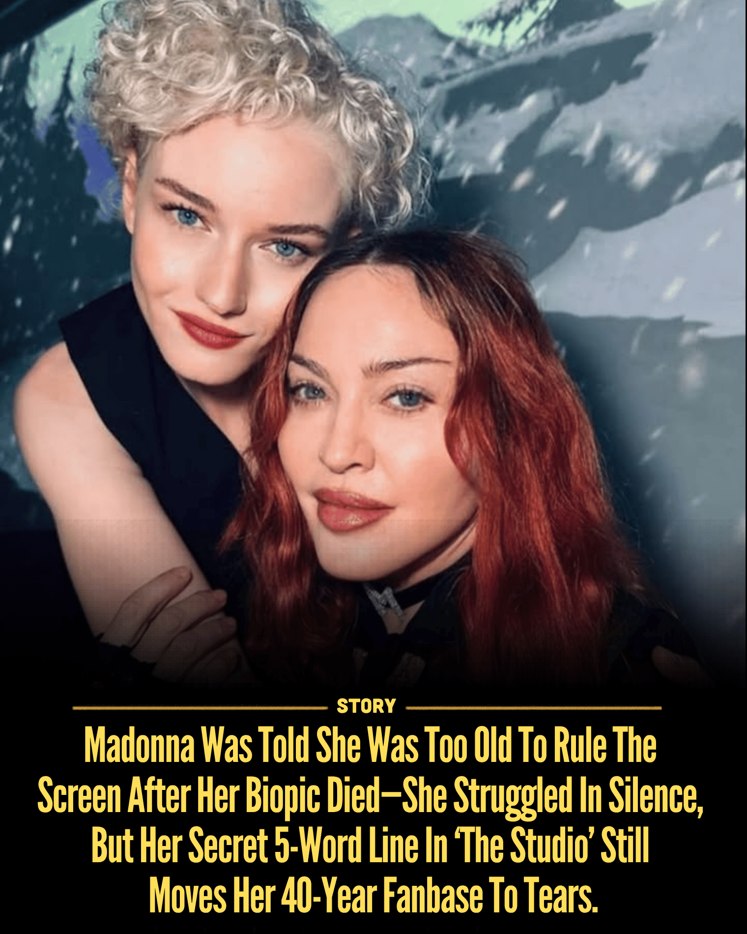 Madonna Was Told She Was Too Old To Rule The Screen After Her Biopic Died—She Struggled In Silence, But Her Secret 5-Word Line In ‘The Studio’ Still Moves Her 40-Year Fanbase To Tears.