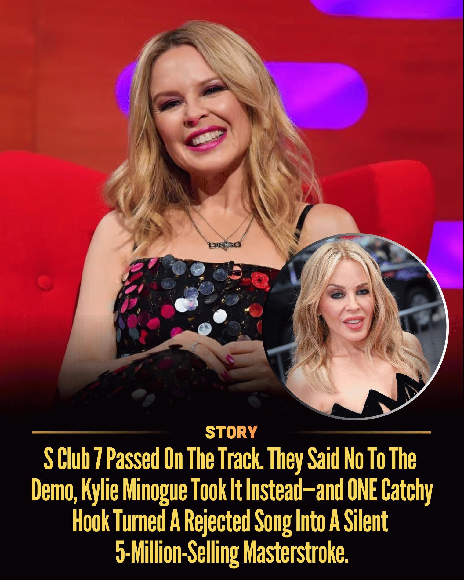 S Club 7 Passed On The Track. They Said No To The Demo, Kylie Minogue Took It Instead—and ONE Catchy Hook Turned A Rejected Song Into A Silent 5-Million-Selling Masterstroke.