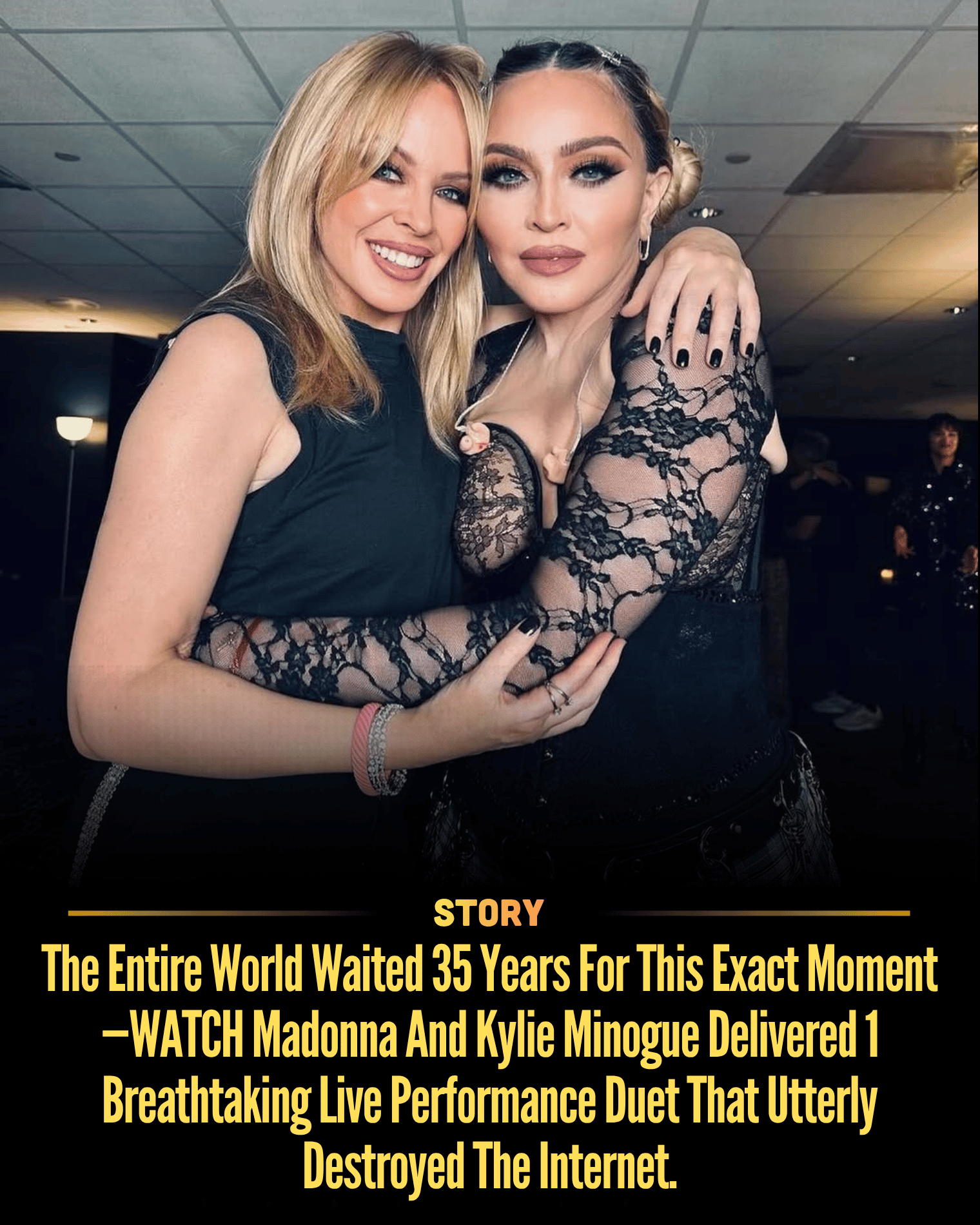 The Entire World Waited 35 Years For This Exact Moment—WATCH Madonna And Kylie Minogue Delivered 1 Breathtaking Live Performance Duet That Utterly Destroyed The Internet.