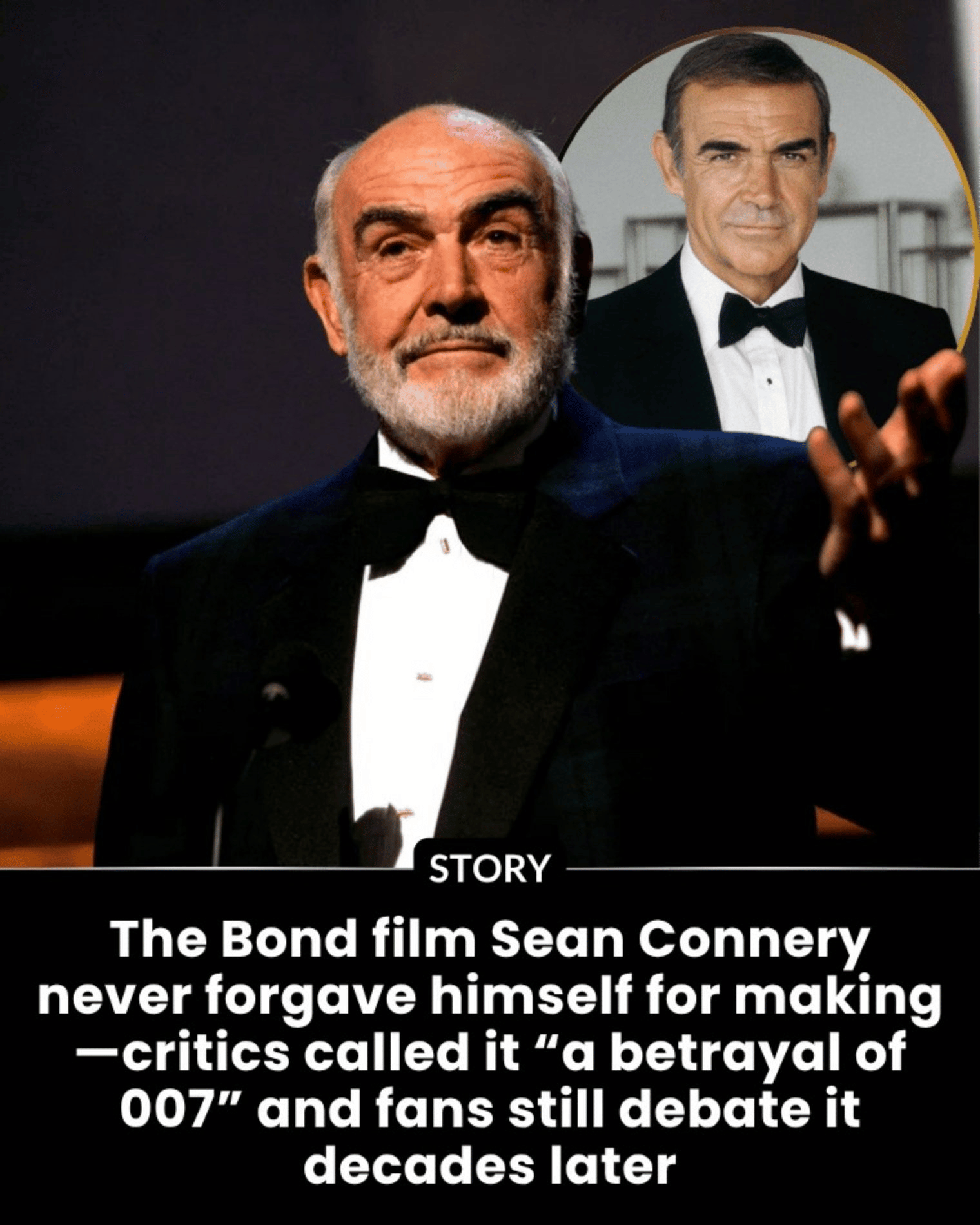 Sean Connery’s One Bond Regret — Why Never Say Never Again Still Divides 007 Fans