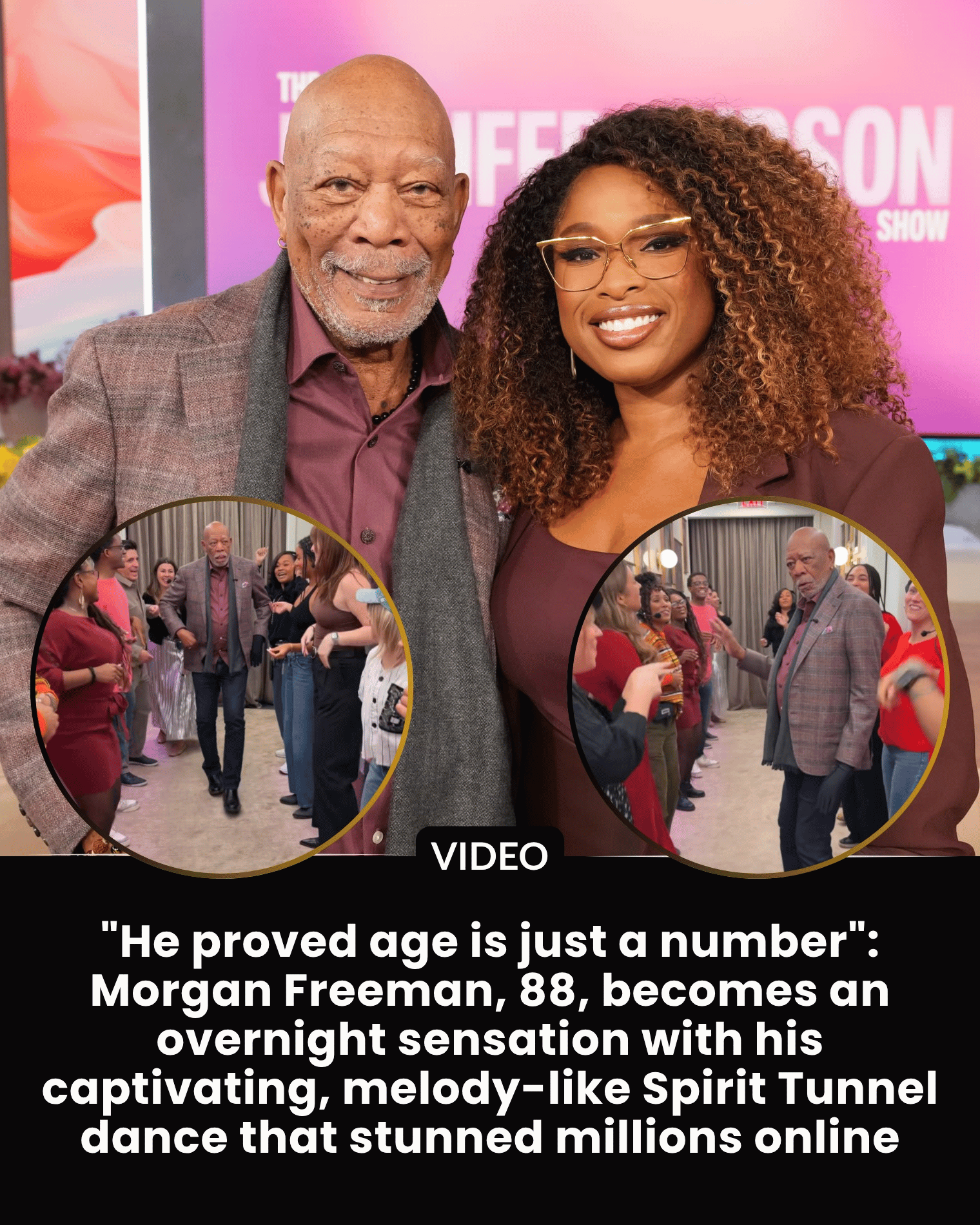 “Mind you this man is 88 years old 😍” — The Spirit-Tunnel Clip That Lit Up the Internet