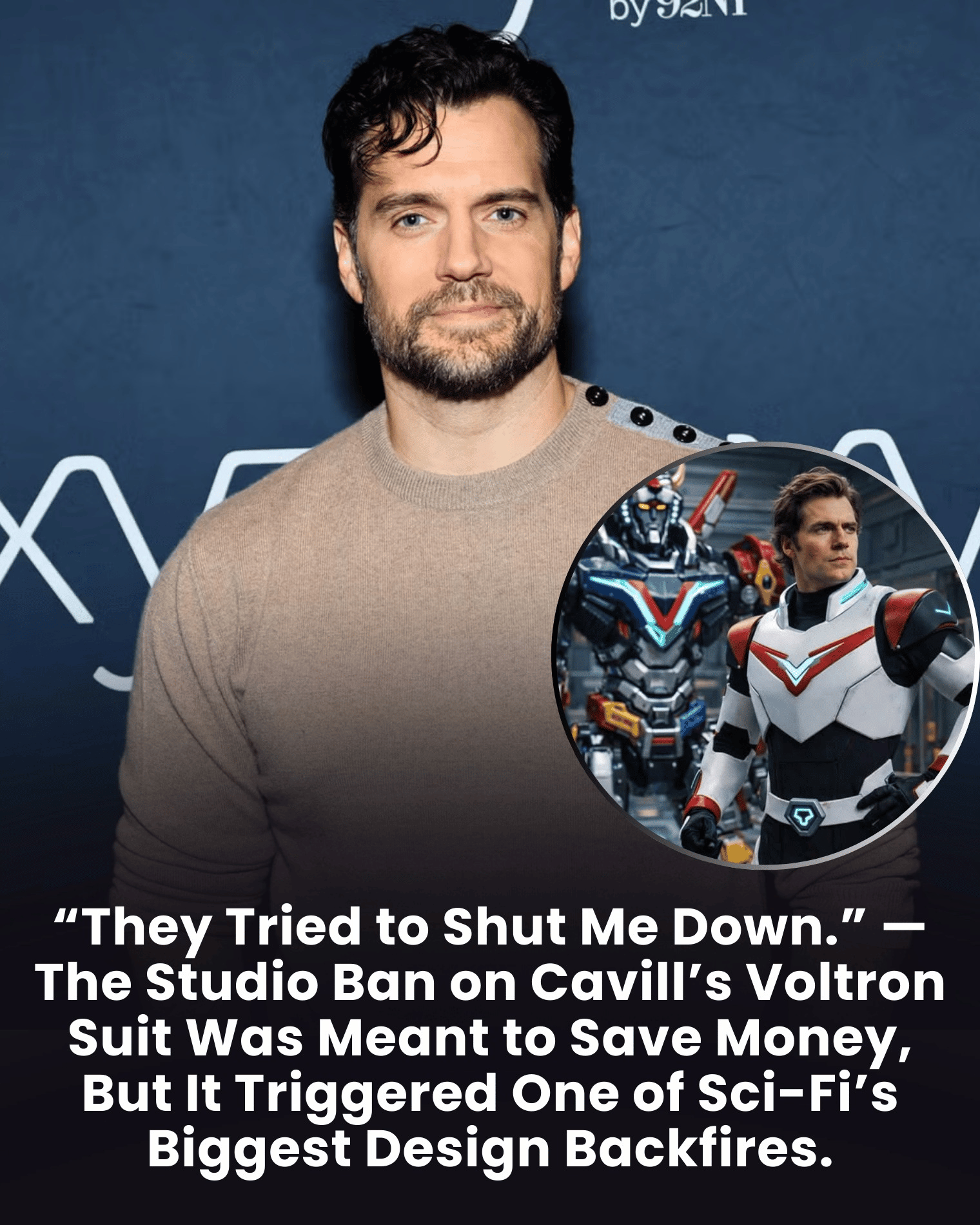 “They Tried to Shut Me Down.” — The Studio Ban on Cavill’s Voltron Suit Was Meant to Save Money, But It Triggered One of Sci-Fi’s Biggest Design Backfires.