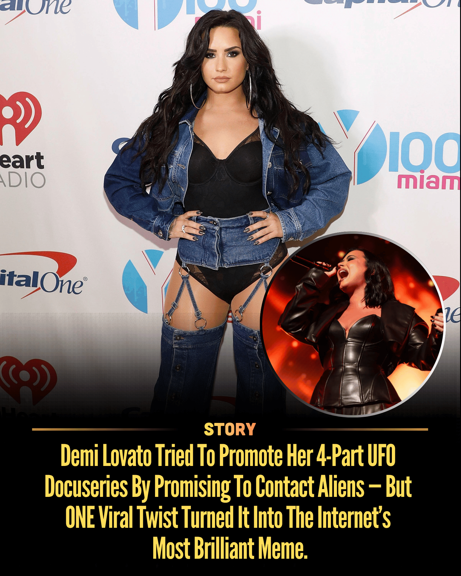 Demi Lovato Tried To Promote Her 4-Part UFO Docuseries By Promising To Contact Aliens — But ONE Viral Twist Turned It Into The Internet’s Most Brilliant Meme.