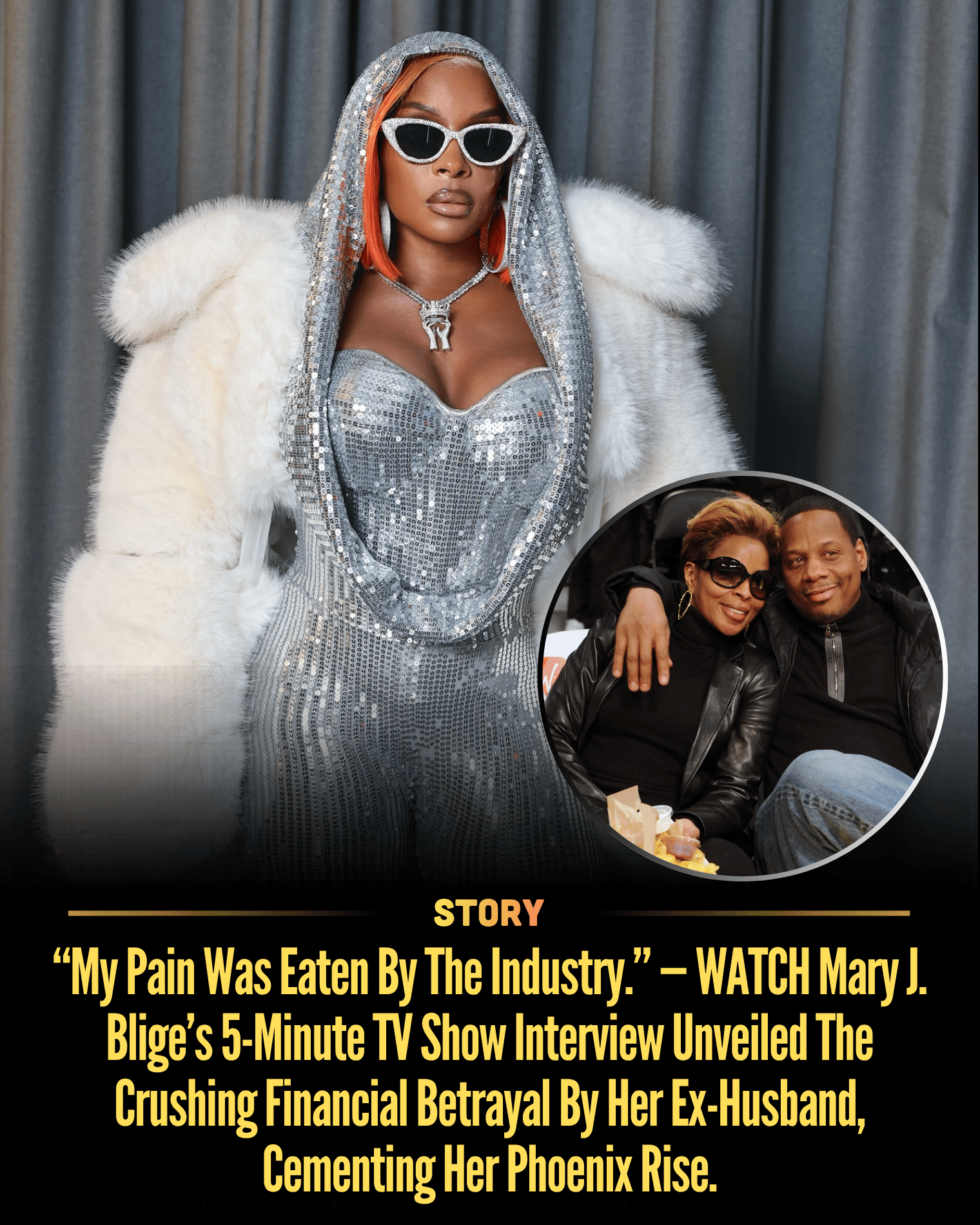 “My Pain Was Eaten By The Industry.” — WATCH Mary J. Blige’s 5-Minute TV Show Interview Unveiled The Crushing Financial Betrayal By Her Ex-Husband, Cementing Her Phoenix Rise.