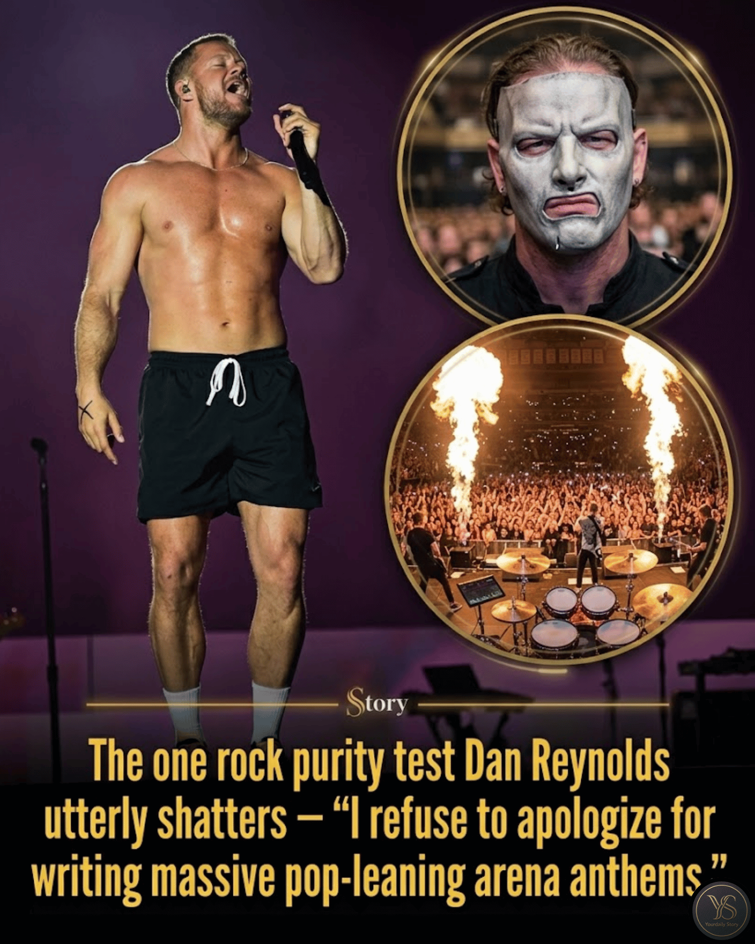 The one rock purity test Dan Reynolds utterly shatters — “I refuse to apologize for writing massive pop-leaning arena anthems.”