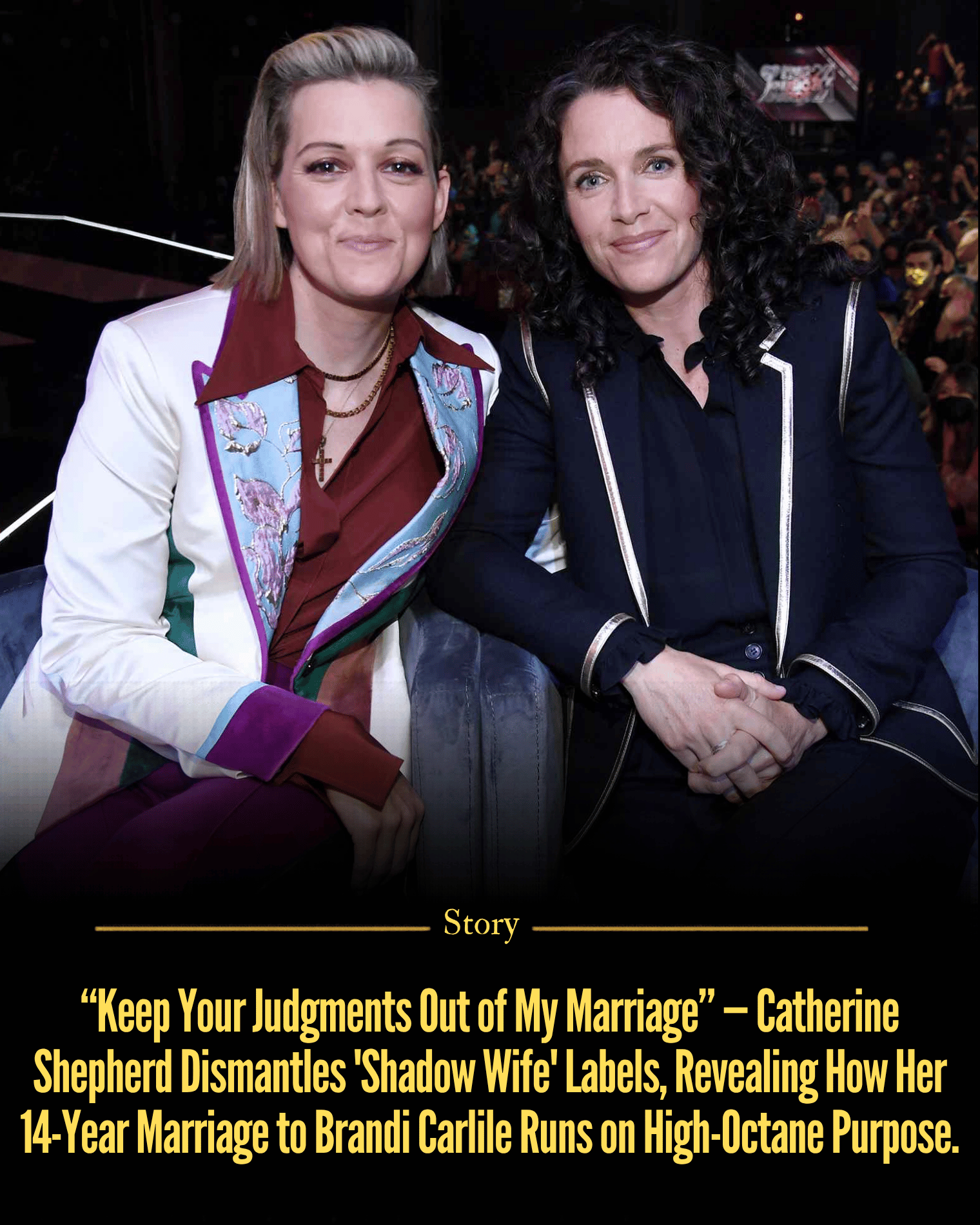 “Keep Your Judgments Out of My Marriage” — Catherine Shepherd Dismantles ‘Shadow Wife’ Labels, Revealing How Her 14-Year Marriage to Brandi Carlile Runs on High-Octane Purpose.