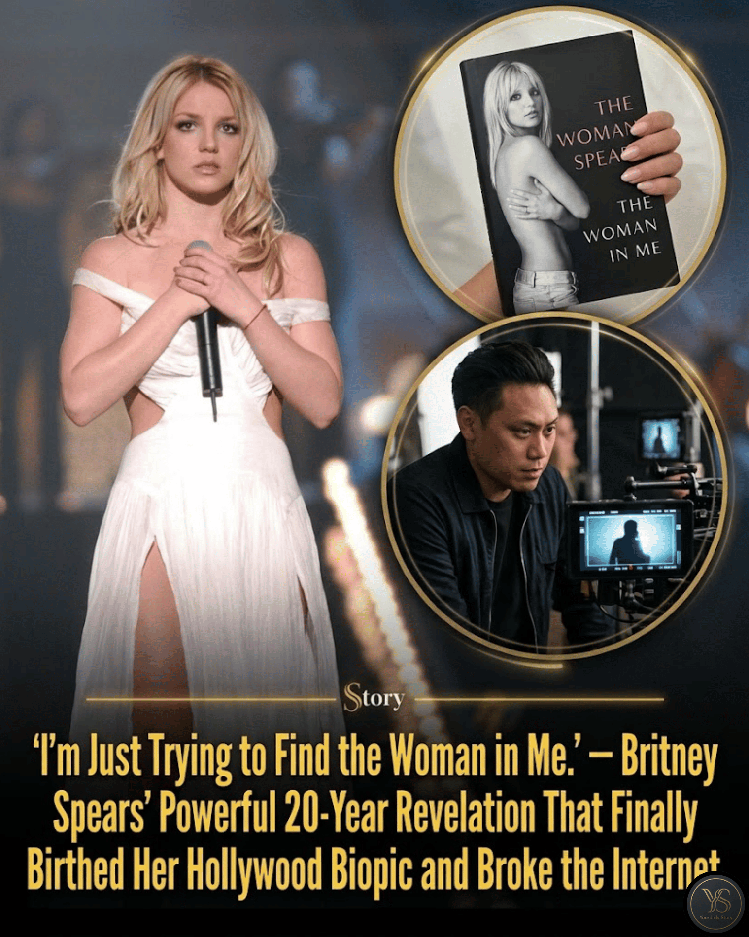“I’m Just Trying to Find the Woman in Me.” — Britney Spears’ Powerful 20-Year Revelation That Finally Birthed Her Hollywood Biopic and Broke the Internet.
