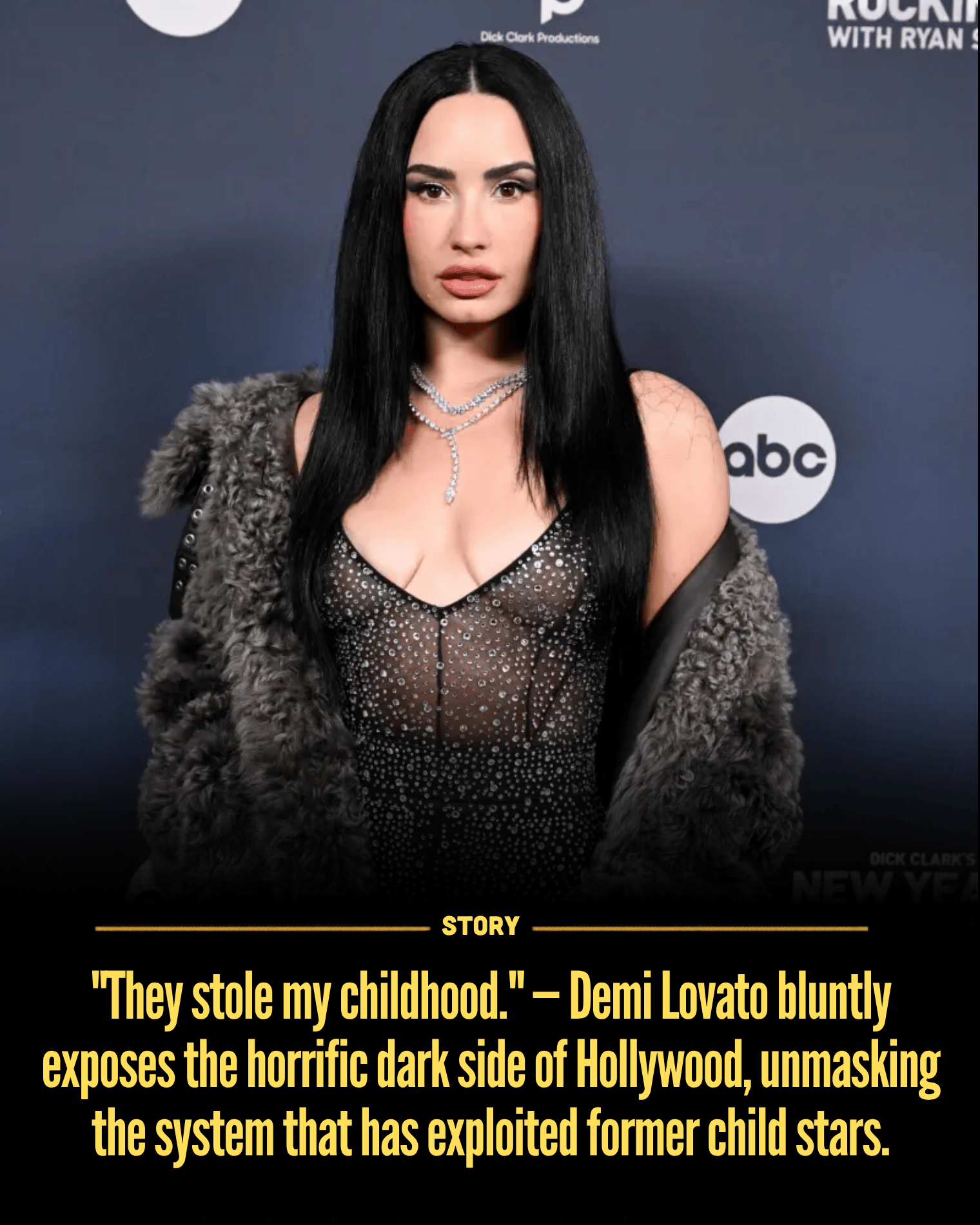 “They stole my childhood.” — Demi Lovato bluntly exposes the horrific dark side of Hollywood, unmasking the system that has exploited former child stars.