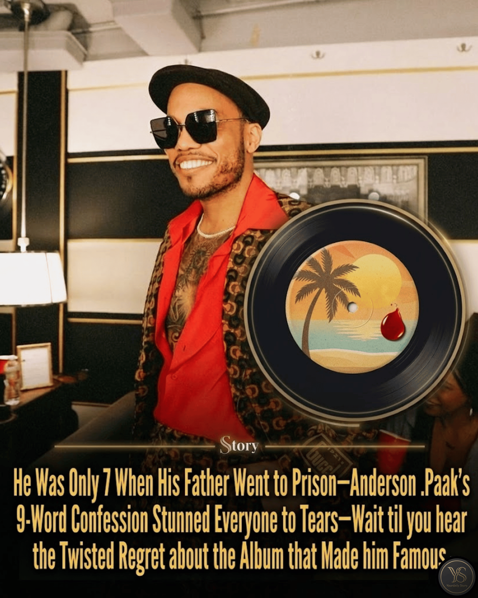 He Was Only 7 When His Father Went to Prison—Anderson .Paak’s 9-Word Confession Stunned Everyone to Tears—Wait til you hear the Twisted Regret about the Album that Made him Famous.