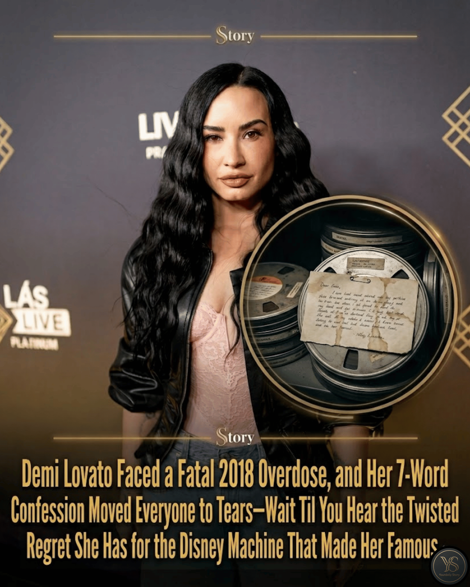 Demi Lovato Faced a Fatal 2018 Overdose, and Her 7-Word Confession Moved Everyone to Tears—Wait Til You Hear the Twisted Regret She Has for the Disney Machine That Made Her Famous.