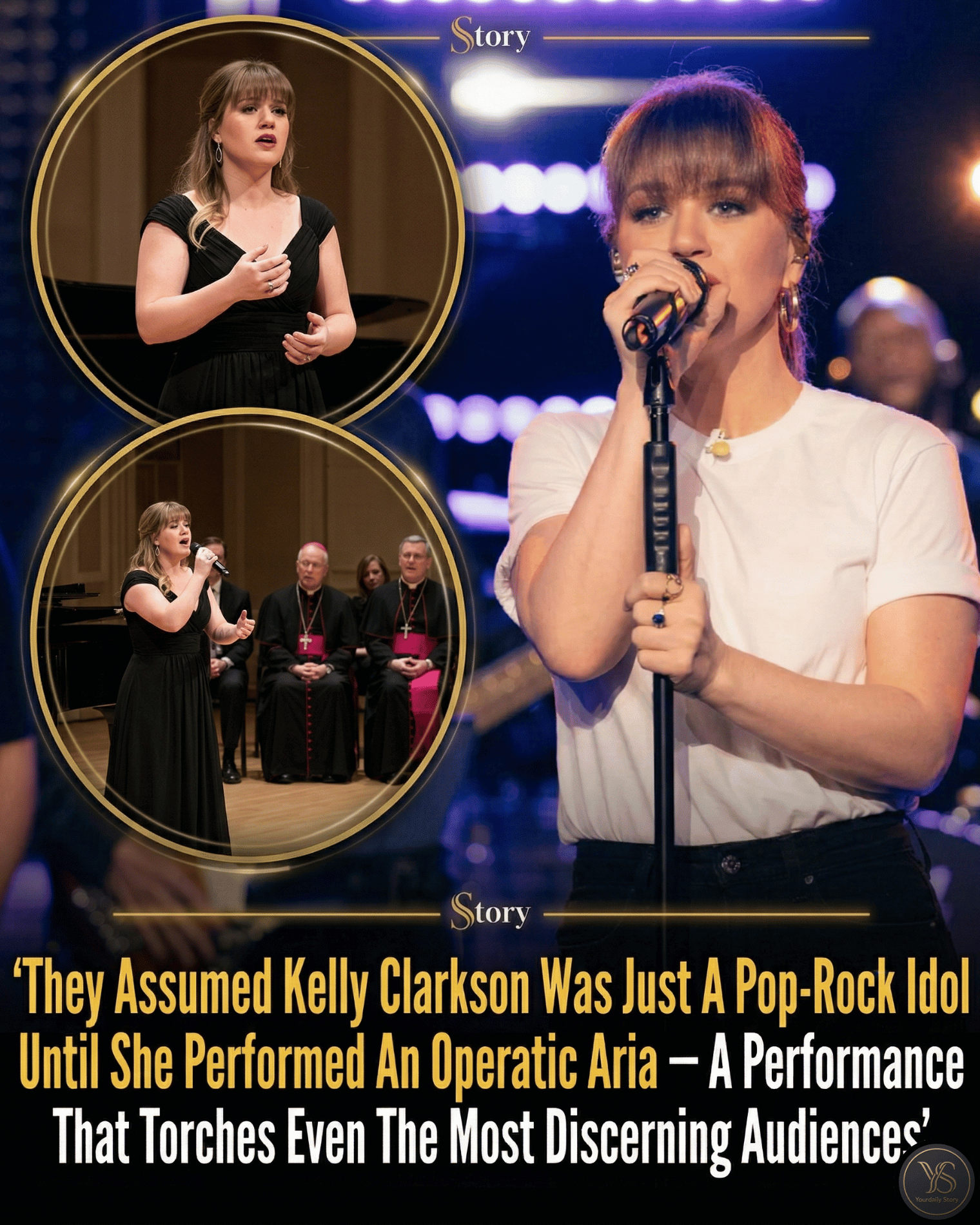 They Assumed Kelly Clarkson Was Just A Pop-Rock Idol Until She Performed An Operatic Aria — A Performance That Torches Even The Most Discerning Audiences