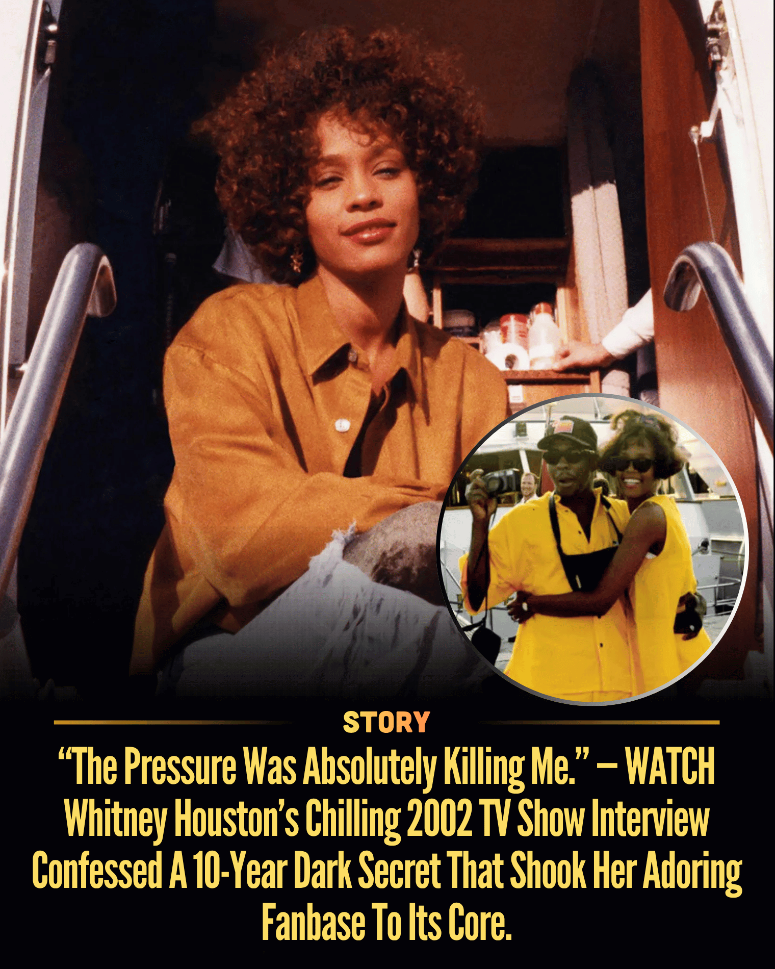 “The Pressure Was Absolutely Killing Me.” — WATCH Whitney Houston’s Chilling 2002 TV Show Interview Confessed A 10-Year Dark Secret That Shook Her Adoring Fanbase To Its Core.