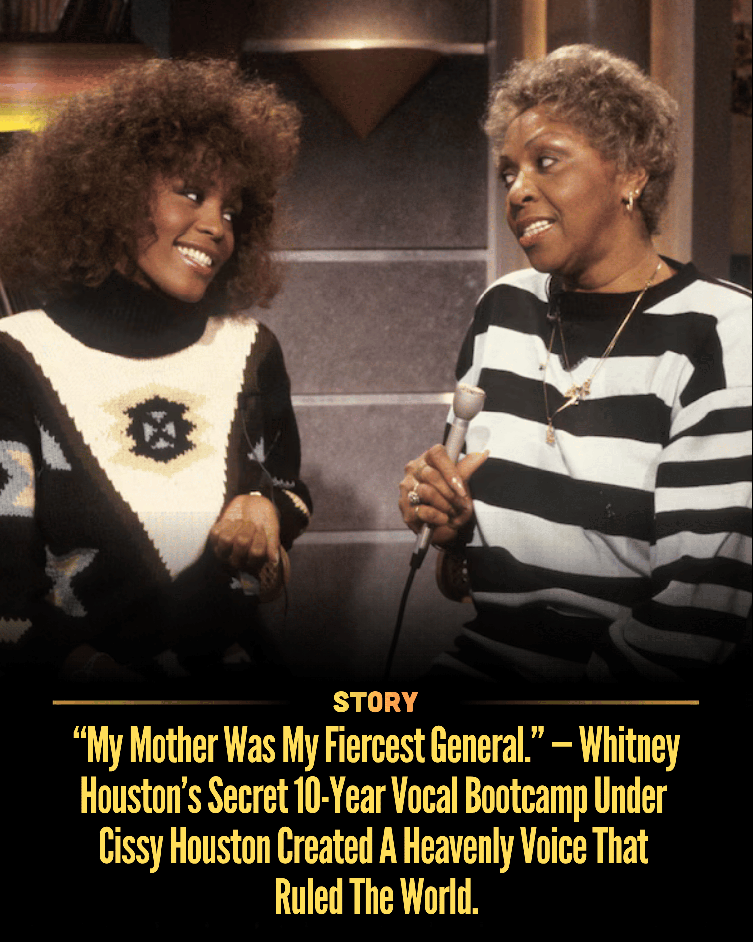 “My Mother Was My Fiercest General.” — Whitney Houston’s Secret 10-Year Vocal Bootcamp Under Cissy Houston Created A Heavenly Voice That Ruled The World.
