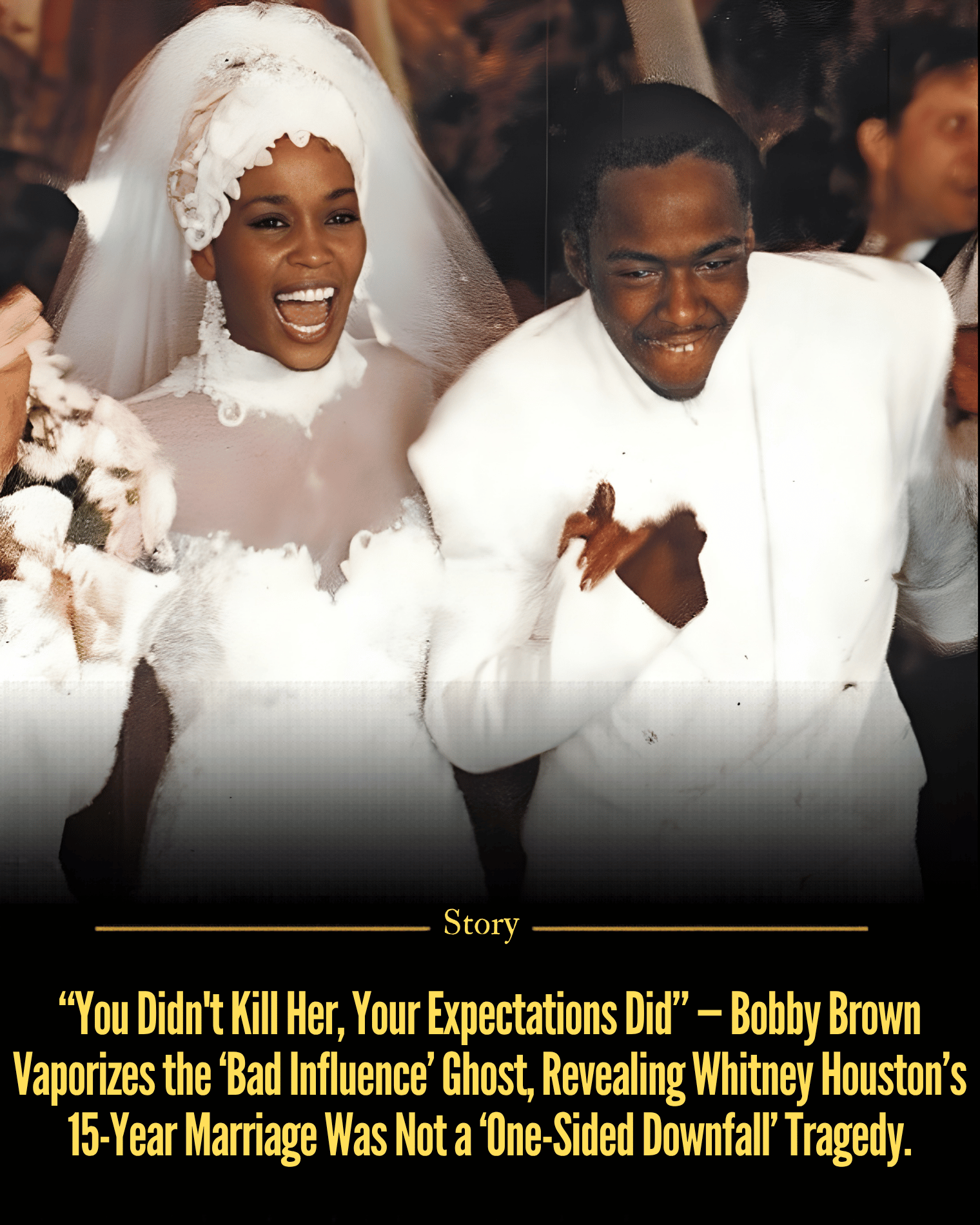 “You Didn’t Kill Her, Your Expectations Did” — Bobby Brown Vaporizes the ‘Bad Influence’ Ghost, Revealing Whitney Houston’s 15-Year Marriage Was Not a ‘One-Sided Downfall’ Tragedy.