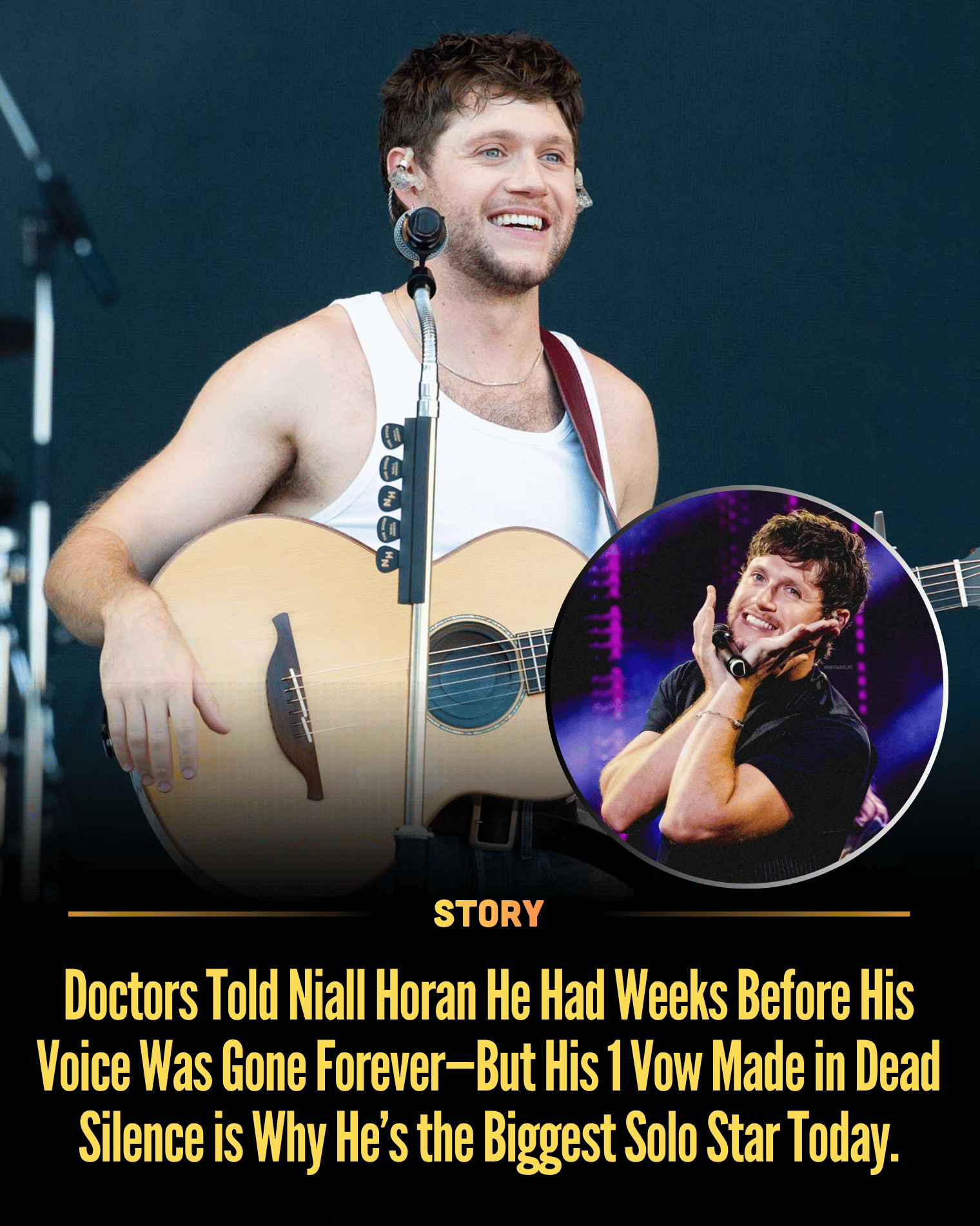 Doctors Told Niall Horan He Had Weeks Before His Voice Was Gone Forever—But His 1 Vow Made in Dead Silence is Why He’s the Biggest Solo Star Today.