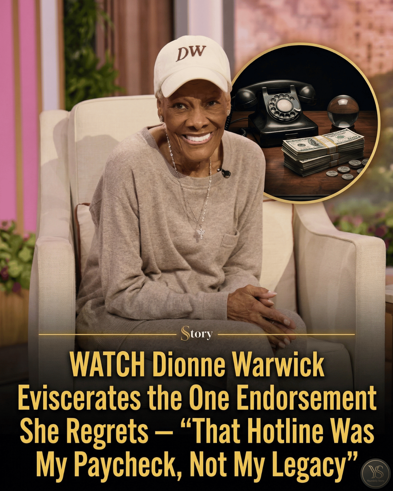 Dionne Warwick Eviscerates the One Endorsement She Regrets — “That Hotline Was My Paycheck, Not My Legacy”