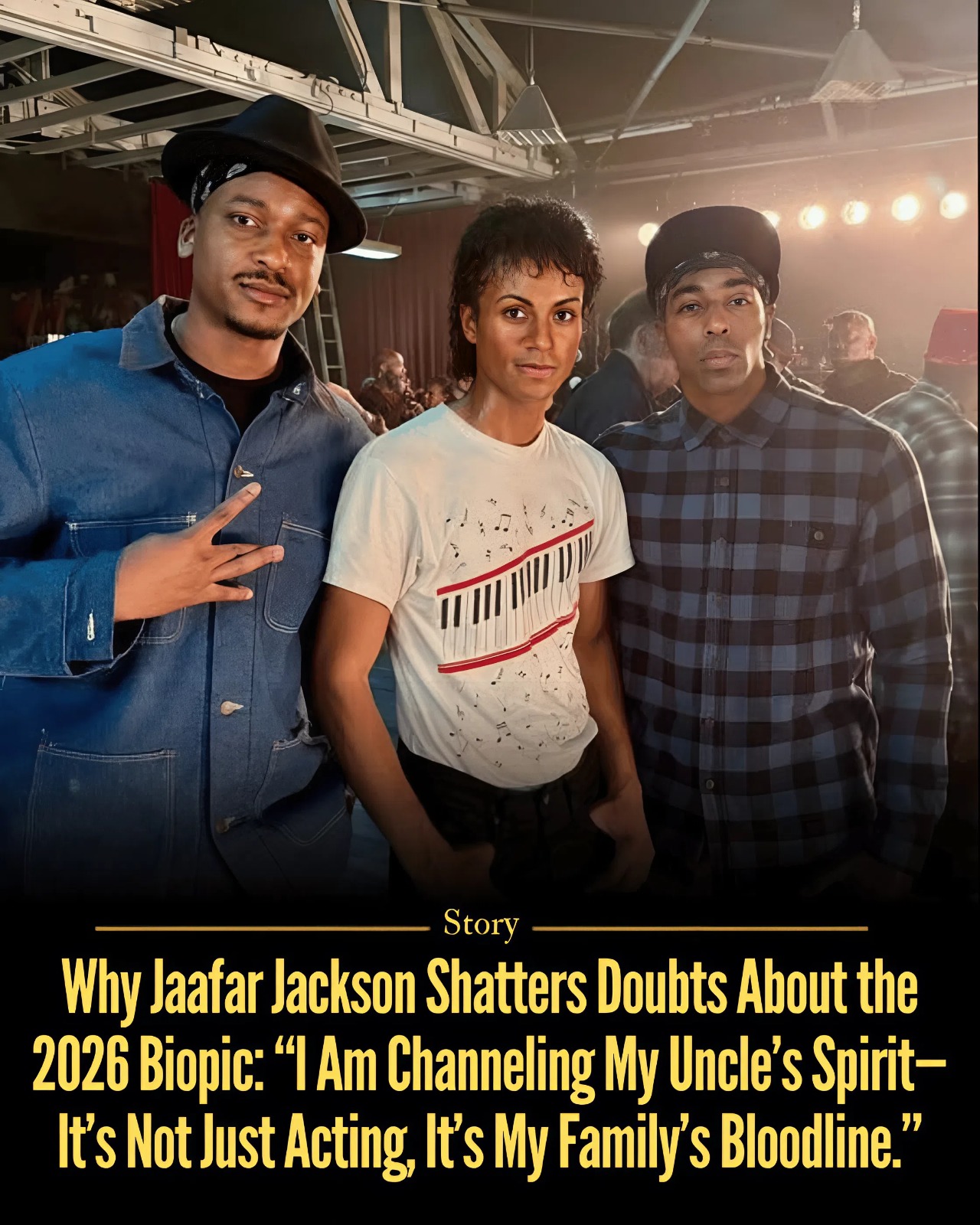 Why Jaafar Jackson Shatters Doubts About the 2026 Biopic: “I Am Channeling My Uncle’s Spirit—It’s Not Just Acting, It’s My Family’s Bloodline.”