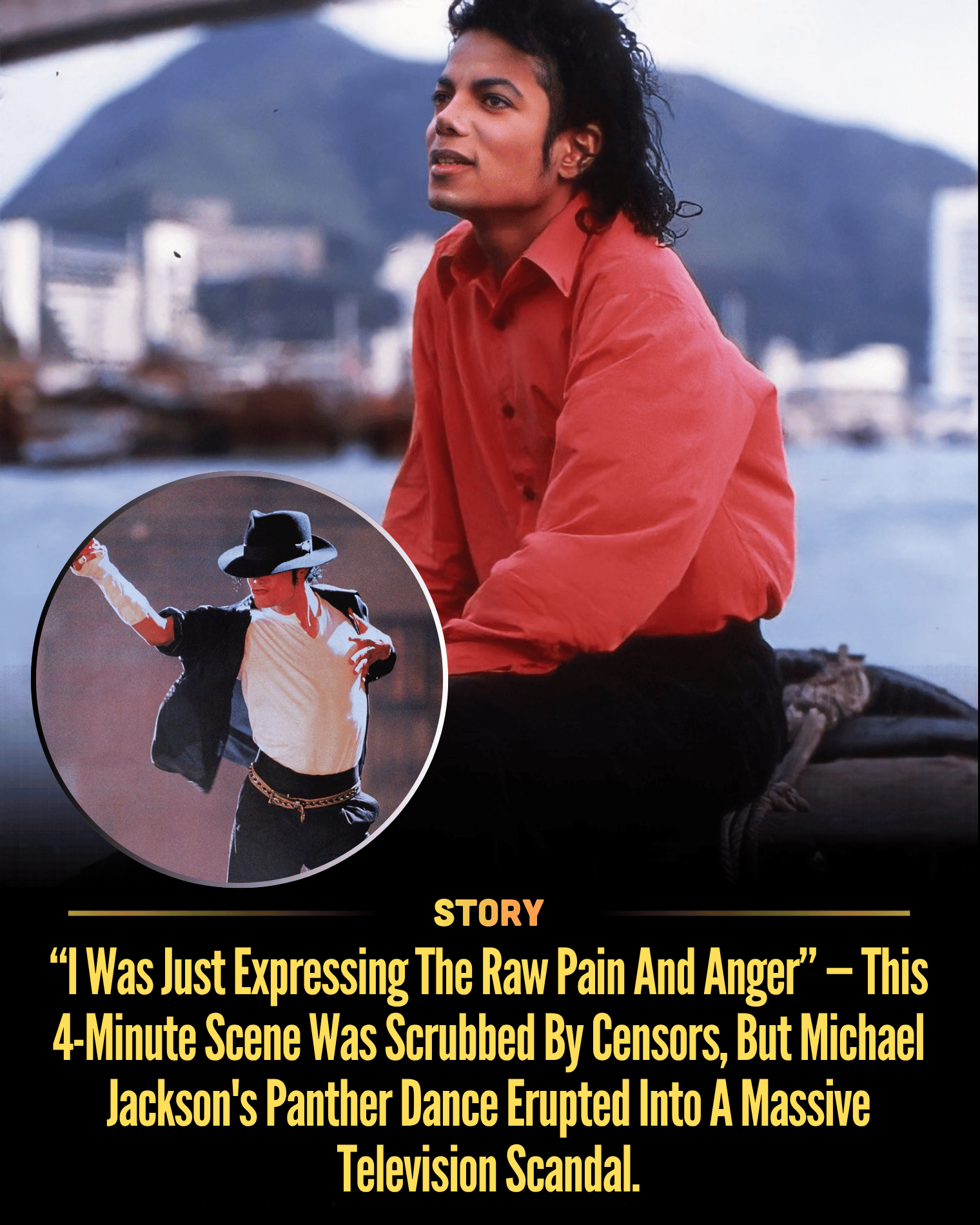 “I Was Just Expressing The Raw Pain And Anger” — This 4-Minute Scene Was Scrubbed By Censors, But Michael Jackson’s Panther Dance Erupted Into A Massive Television Scandal.