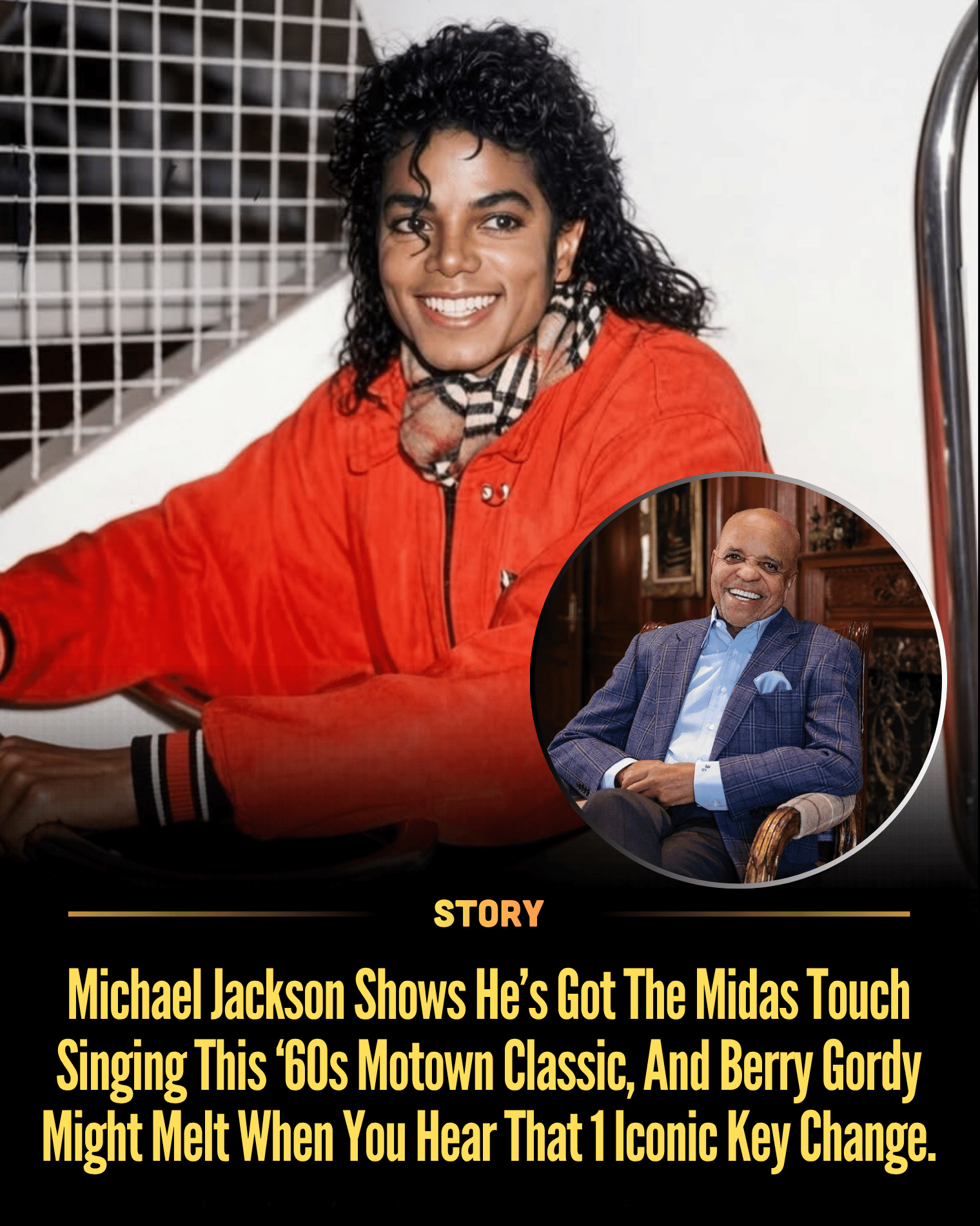 Michael Jackson Shows He’s Got The Midas Touch Singing This ‘60s Motown Classic, And Berry Gordy Might Melt When You Hear That 1 Iconic Key Change.