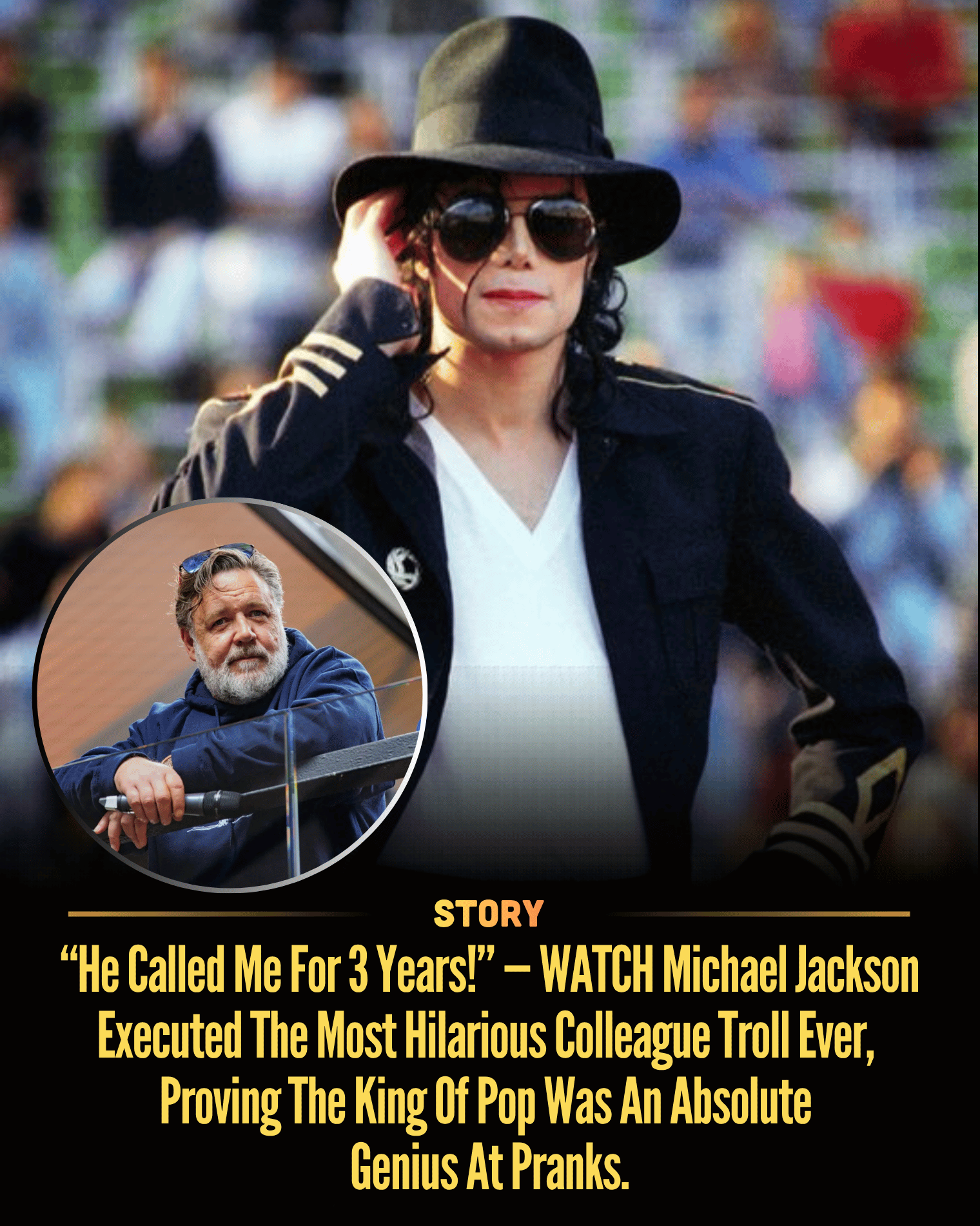 “He Called Me For 3 Years!” — WATCH Michael Jackson Executed The Most Hilarious Colleague Troll Ever, Proving The King Of Pop Was An Absolute Genius At Pranks.