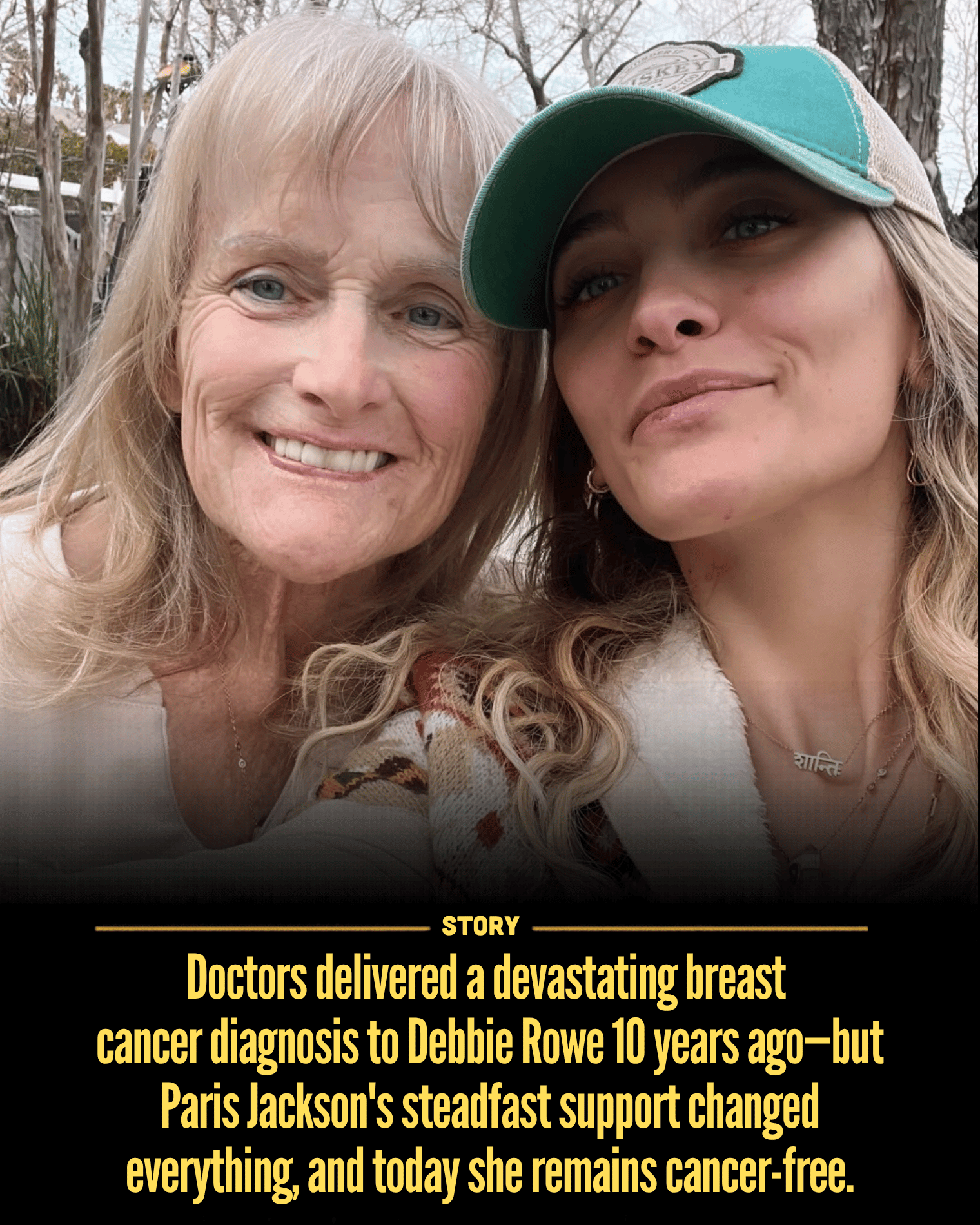 Doctors delivered a devastating breast cancer diagnosis to Debbie Rowe 10 years ago—but Paris Jackson’s steadfast support changed everything, and today she remains cancer-free.