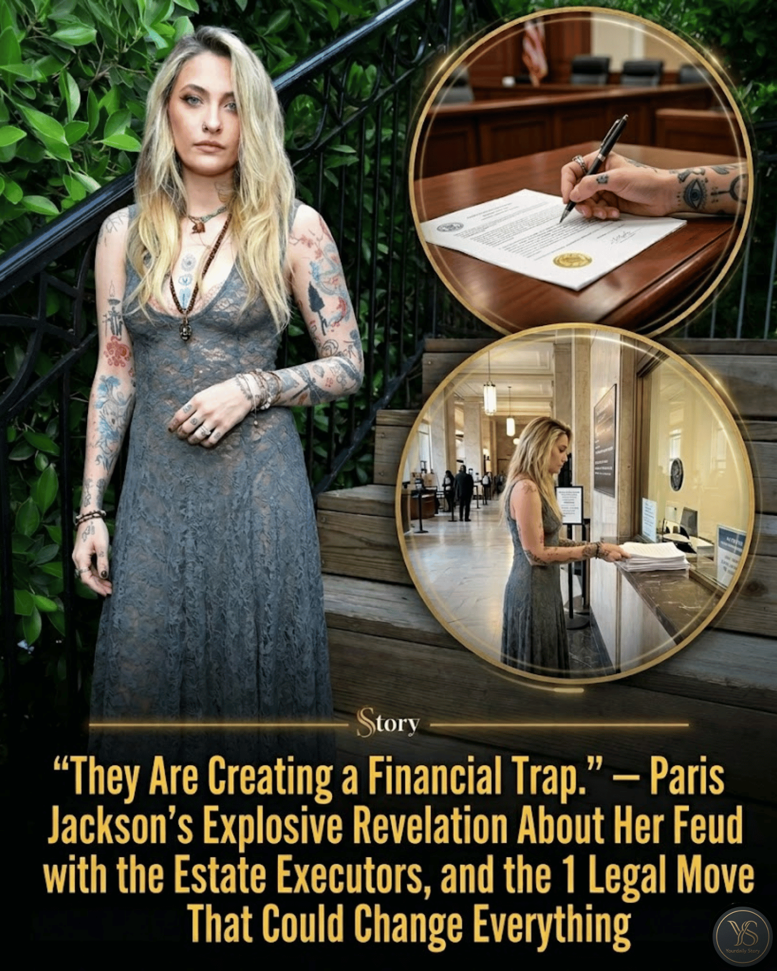 “They Are Creating a Financial Trap.” — Paris Jackson’s Explosive Revelation About Her Feud with the Estate Executors, and the 1 Legal Move That Could Change Everything.