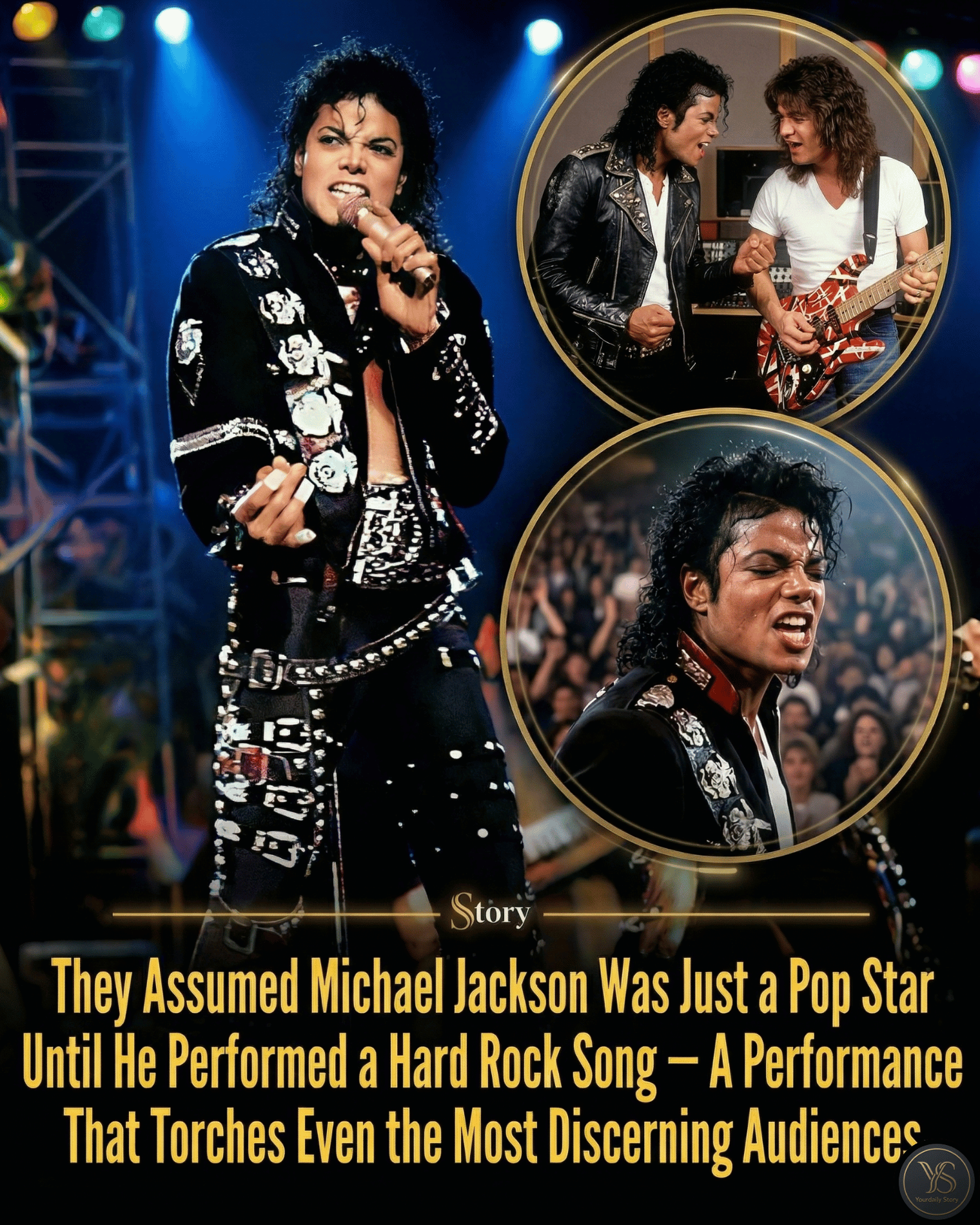 They Assumed Michael Jackson Was Just a Pop Star Until He Performed a Hard Rock Song — A Performance That Torches Even the Most Discerning Audiences
