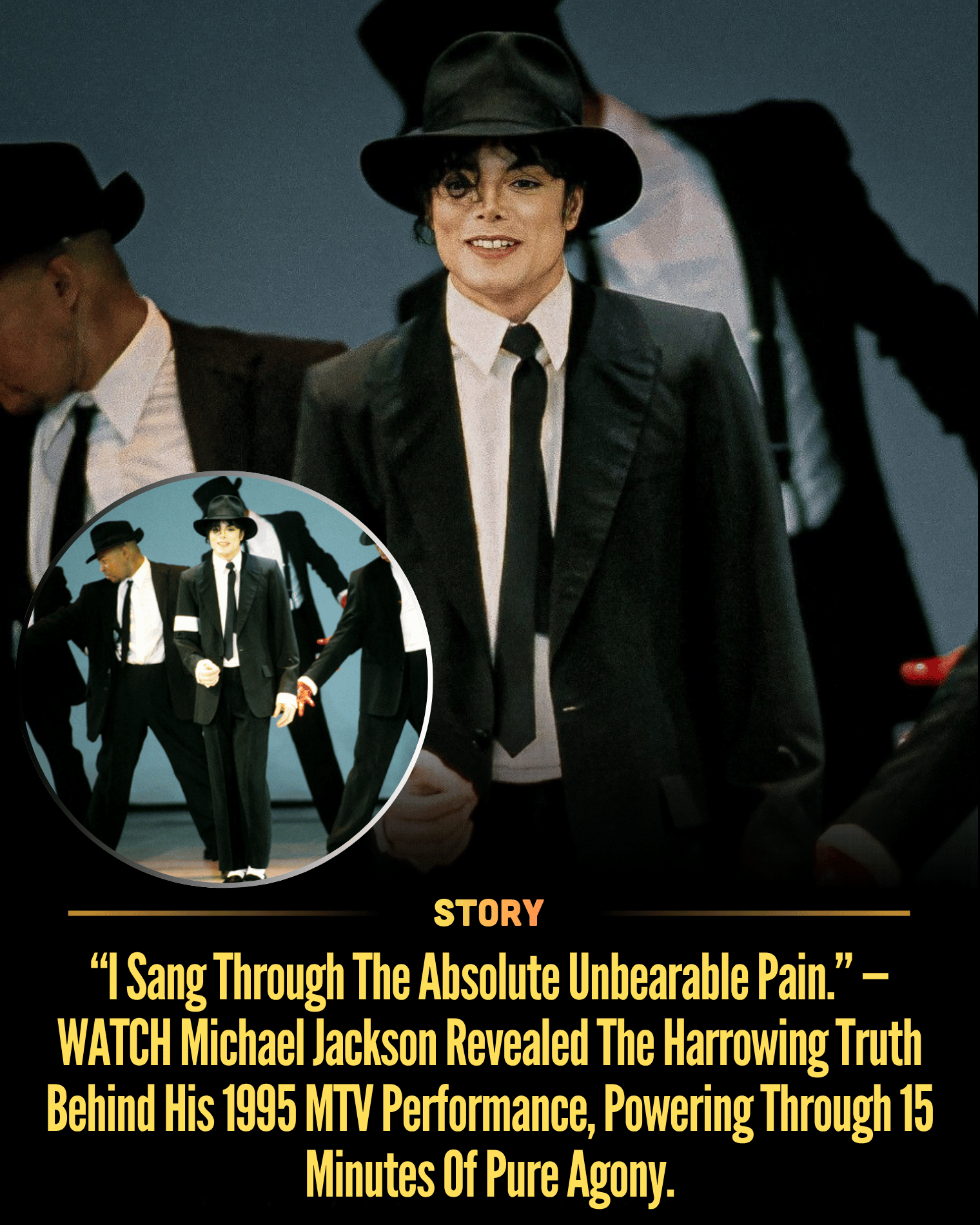 “I Sang Through The Absolute Unbearable Pain.” — WATCH Michael Jackson Revealed The Harrowing Truth Behind His 1995 MTV Performance, Powering Through 15 Minutes Of Pure Agony.