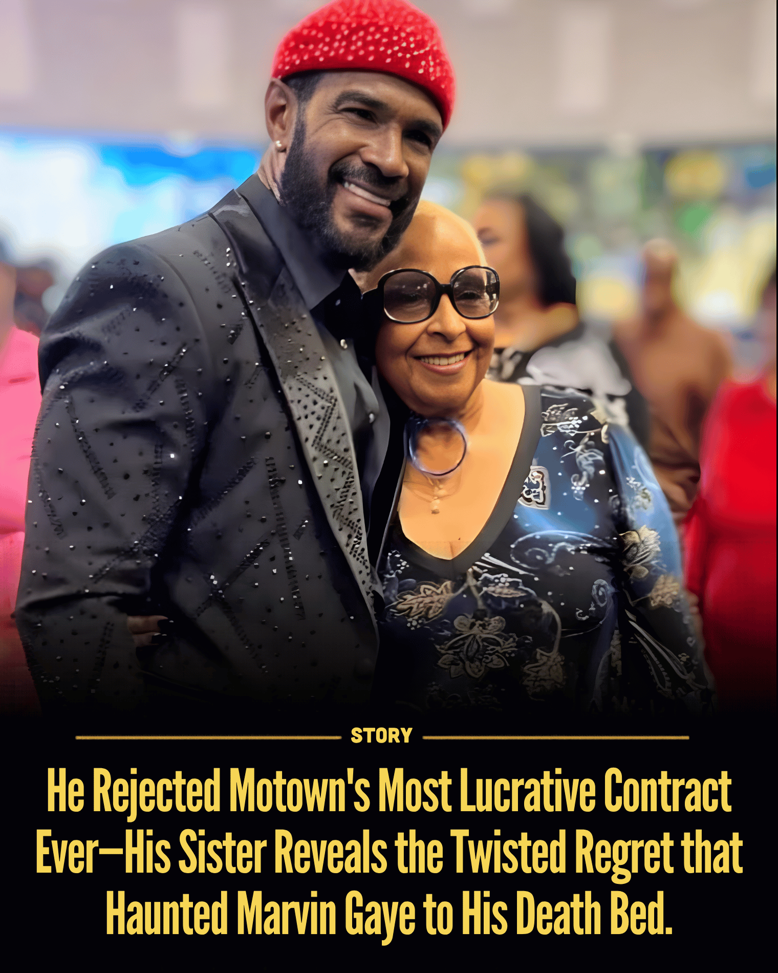 He Rejected Motown’s Most Lucrative Contract Ever—His Sister Reveals the Twisted Regret that Haunted Marvin Gaye to His Death Bed.