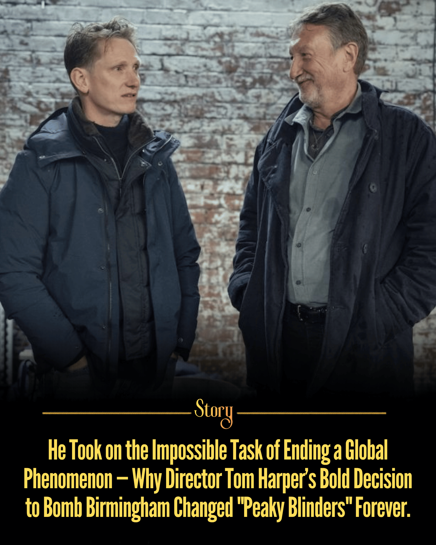 He Took on the Impossible Task of Ending a Global Phenomenon — Why Director Tom Harper’s Bold Decision to Bomb Birmingham Changed “Peaky Blinders” Forever.