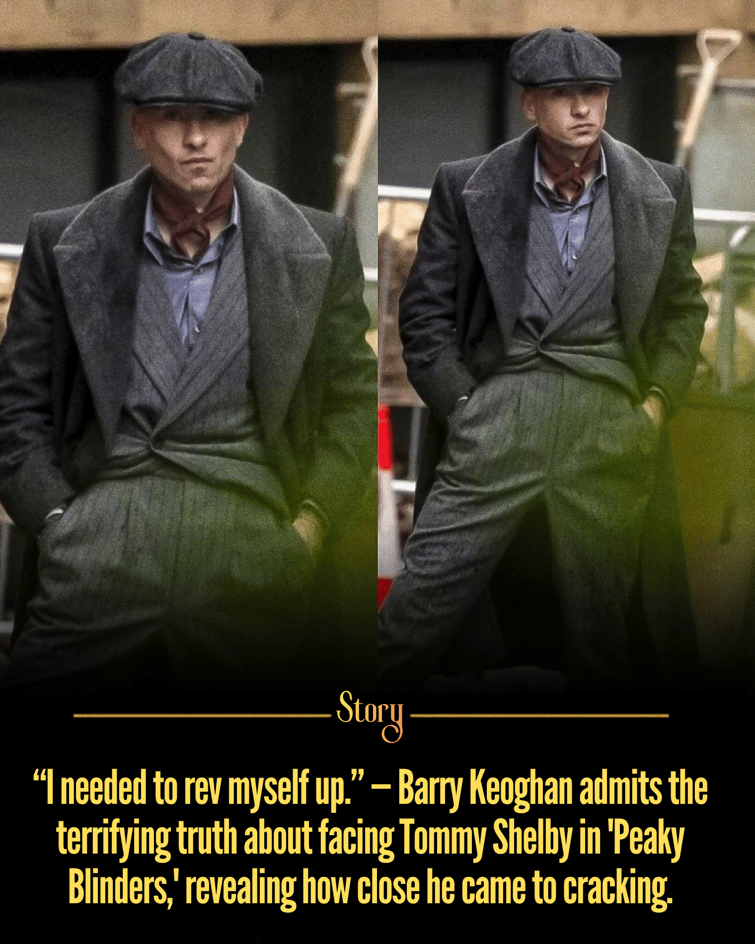 “I needed to rev myself up.” — Barry Keoghan admits the terrifying truth about facing Tommy Shelby in ‘Peaky Blinders,’ revealing how close he came to cracking.