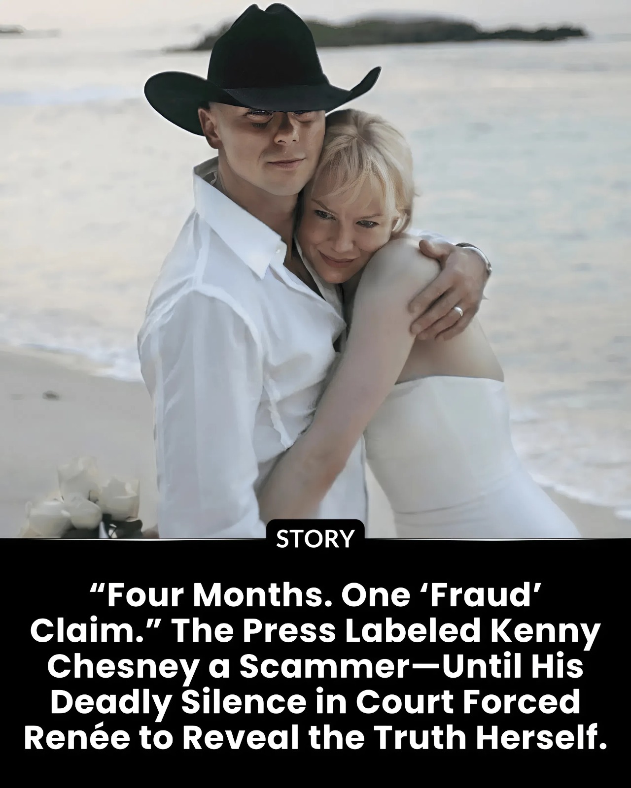 “Four Months. One ‘Fraud’ Claim.” The Press Labeled Kenny Chesney a Scammer—Until His Deadly Silence in Court Forced Renée to Reveal the Truth Herself.