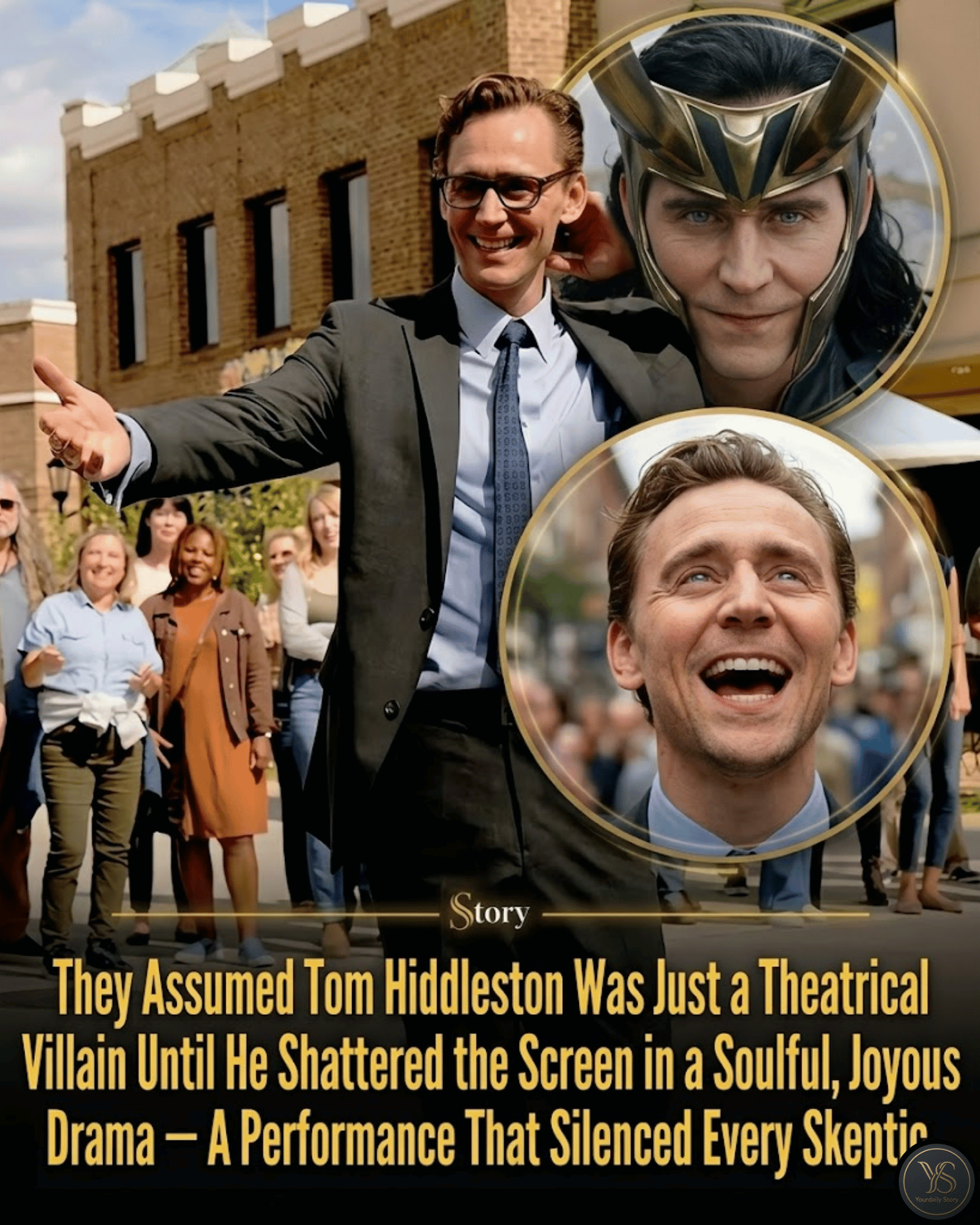 They Assumed Tom Hiddleston Was Just a Theatrical Villain Until He Shattered the Screen in a Soulful, Joyous Drama — A Performance That Silenced Every Skeptic.