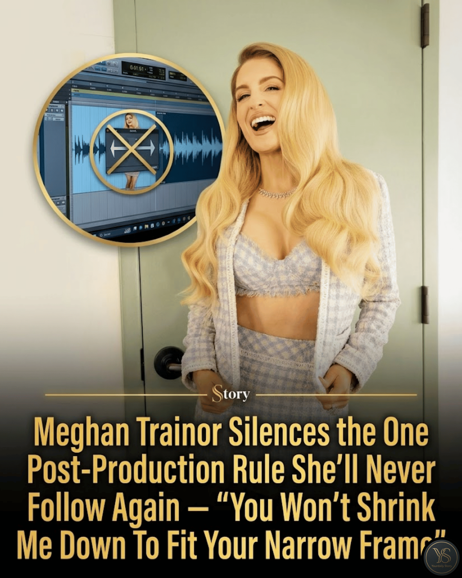 Meghan Trainor Silences the One Post-Production Rule She’ll Never Follow Again — “You Won’t Shrink Me Down To Fit Your Narrow Frame”