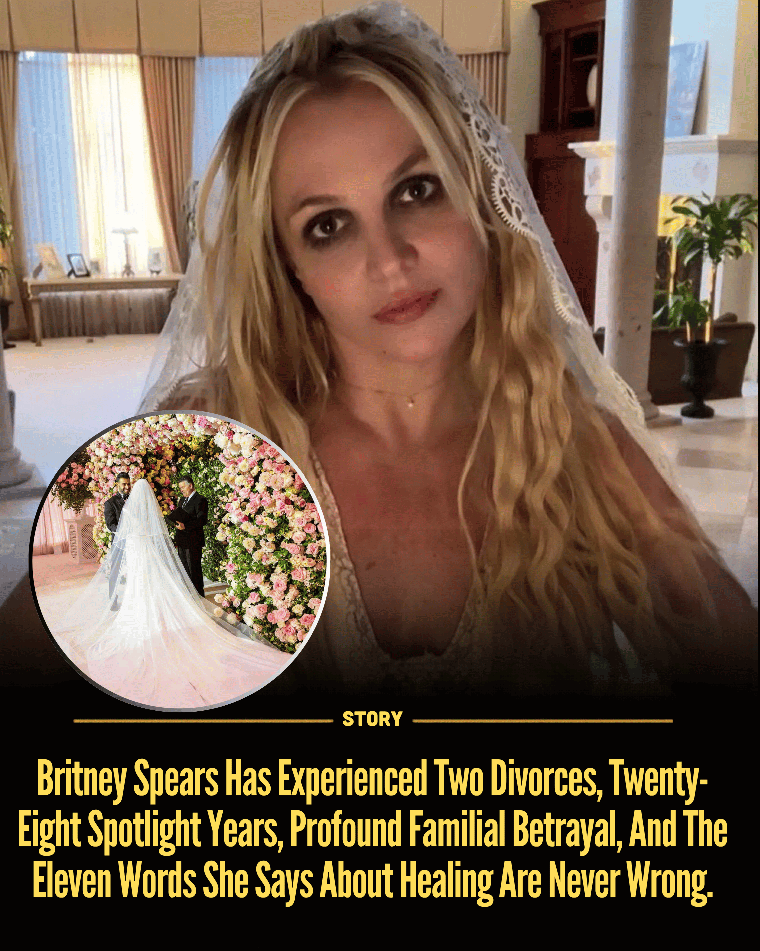 Britney Spears Has Experienced Two Divorces, Twenty-Eight Spotlight Years, Profound Familial Betrayal, And The Eleven Words She Says About Healing Are Never Wrong.