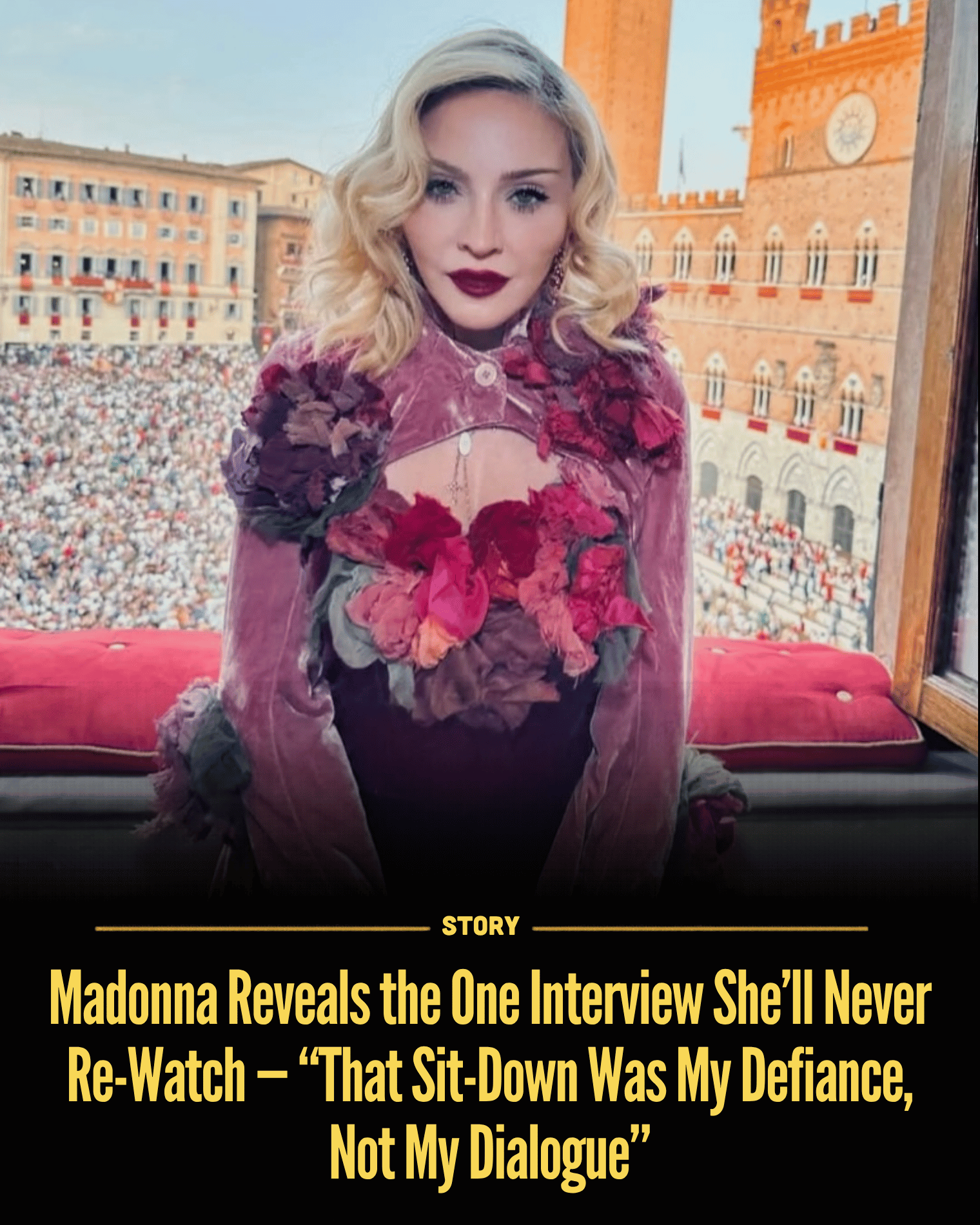 Madonna Reveals the One Interview She’ll Never Re-Watch — “That Sit-Down Was My Defiance, Not My Dialogue”